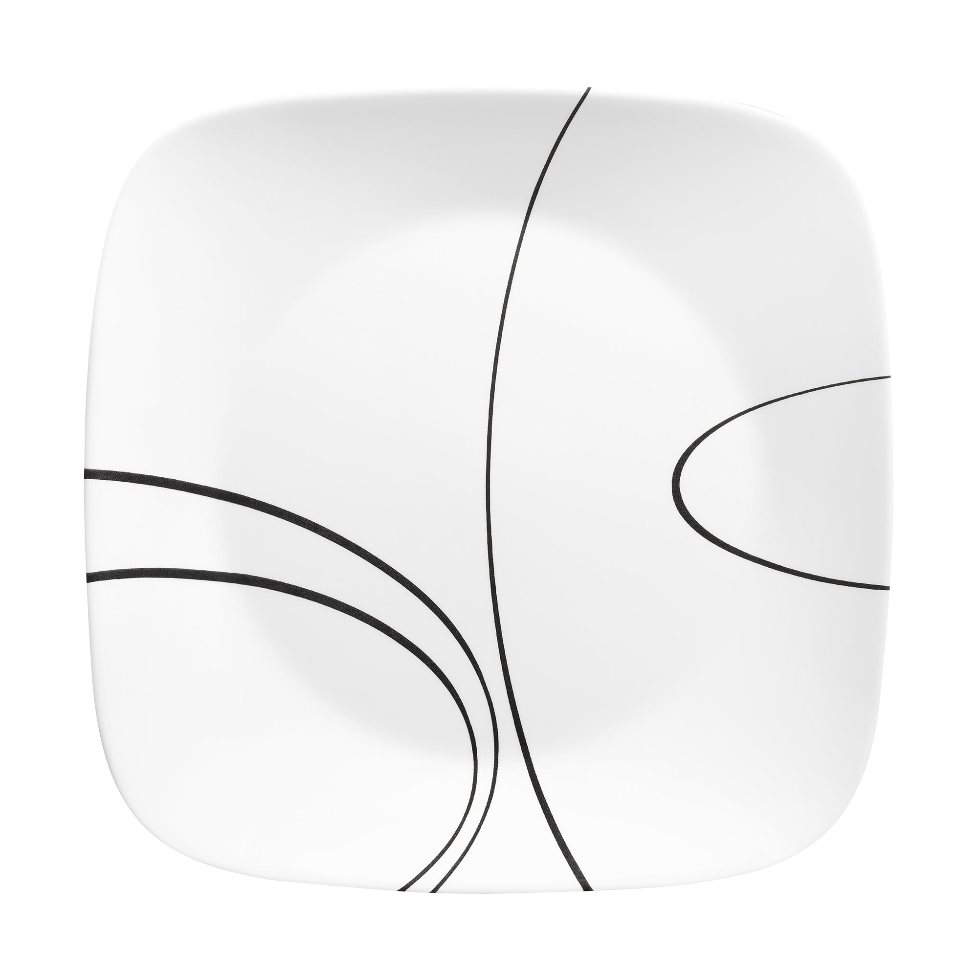 Corelle Square Simple Lines Dinner Plate 26.7cm