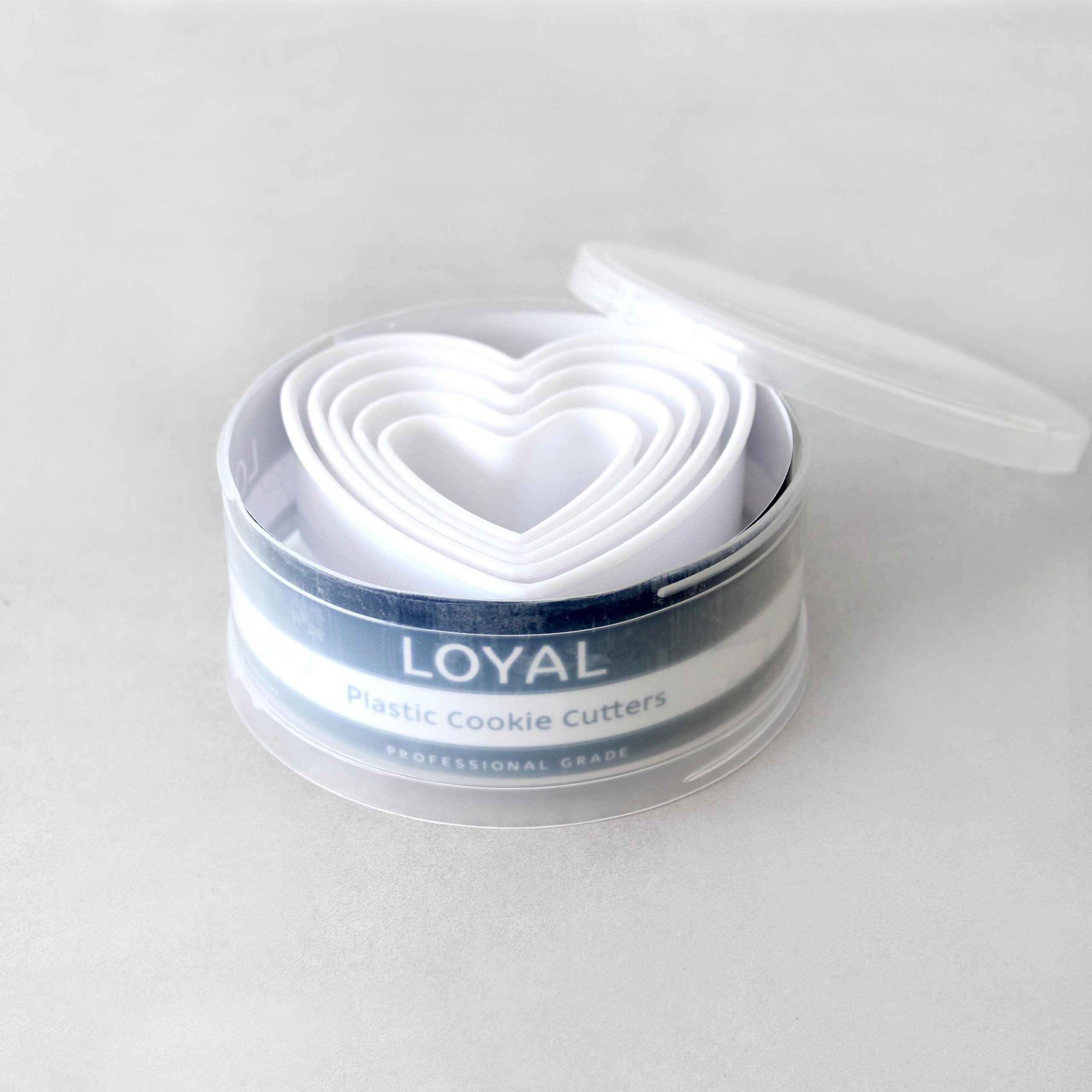 LOYAL Heart Cutter Set 5 Piece