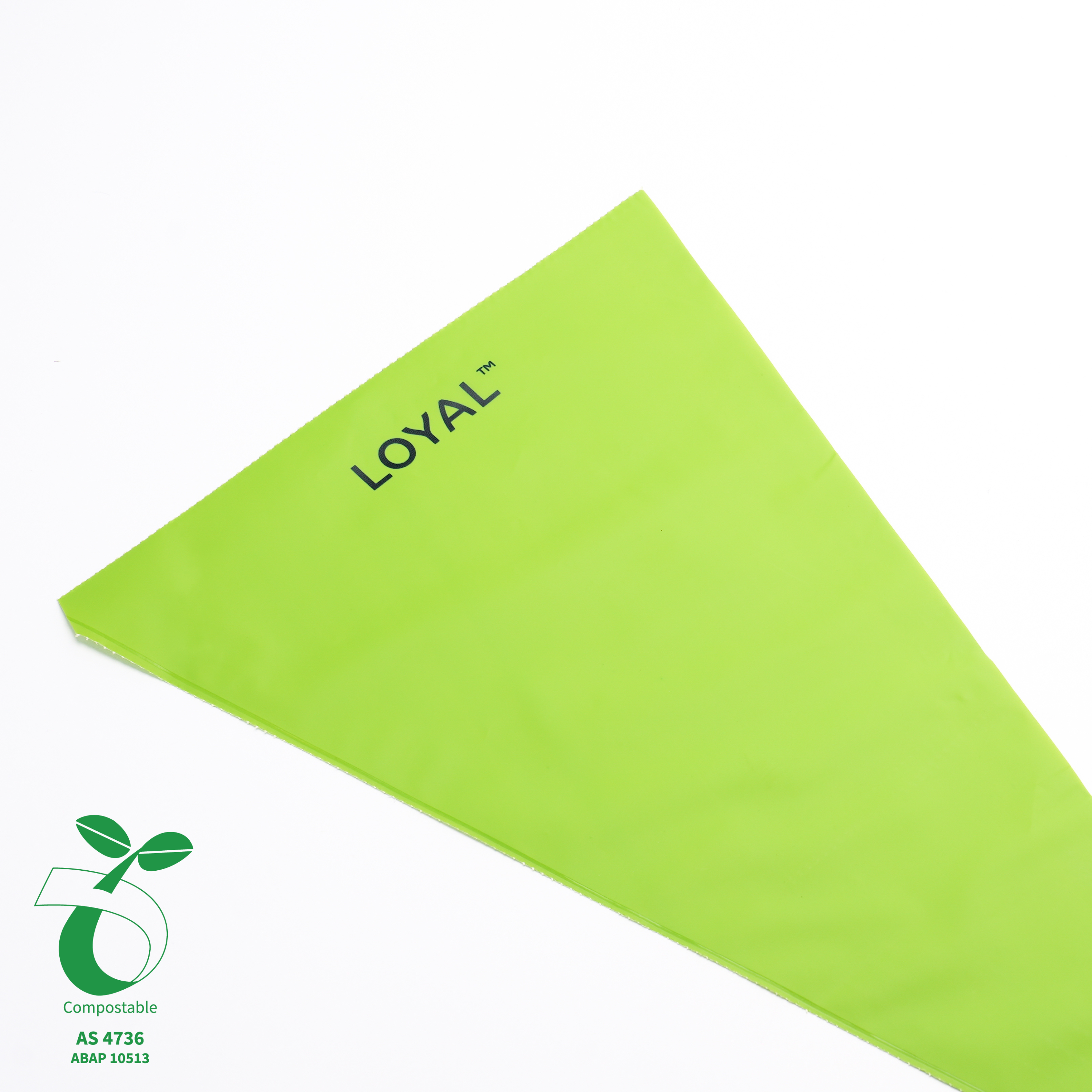LOYAL Compostable Piping Bags Green 15 Inch 100 Piece