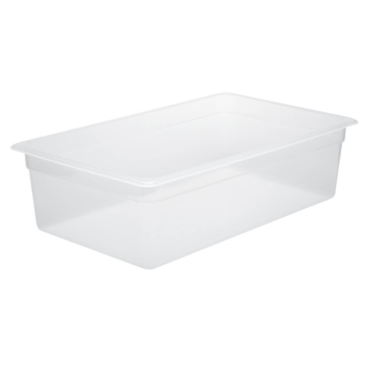 Chef Inox GN Storage Container Polypropylene Size 1/1 x 100mm Clear