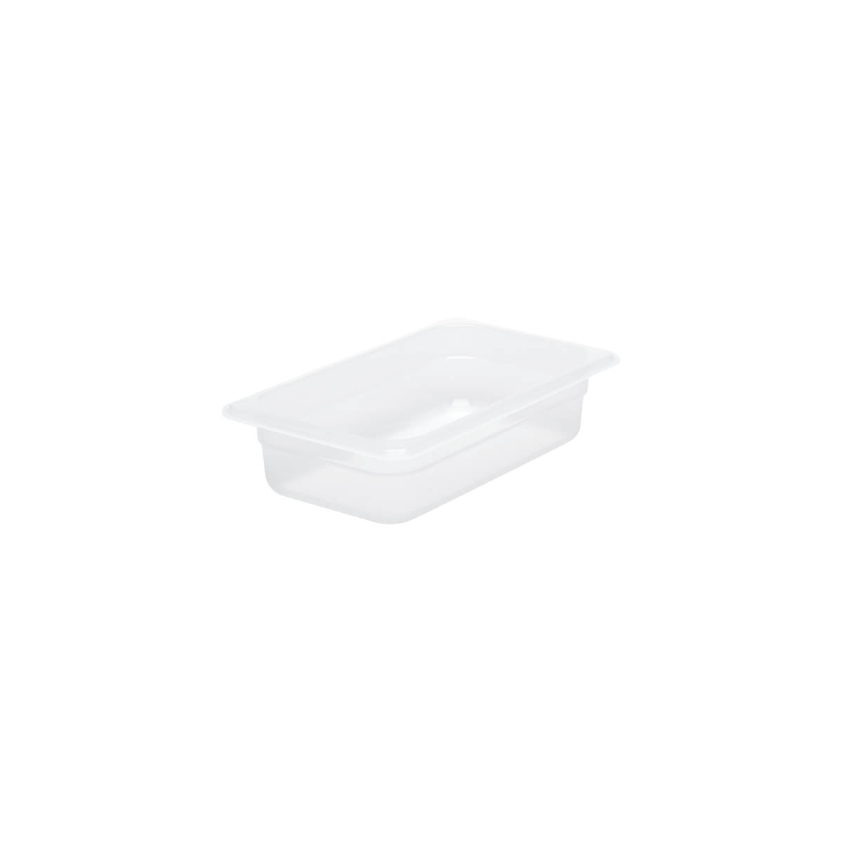 Chef Inox GN Storage Container Polypropylene Size 1/4 x 65mm Clear