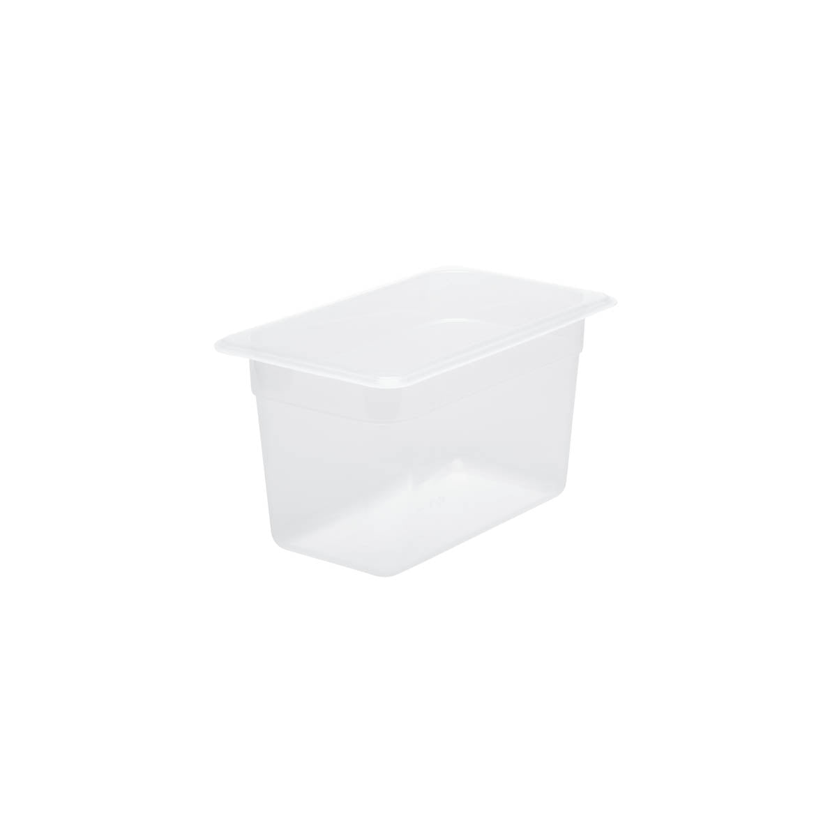 Chef Inox GN Storage Container Polypropylene Size 1/4 x 150mm Clear