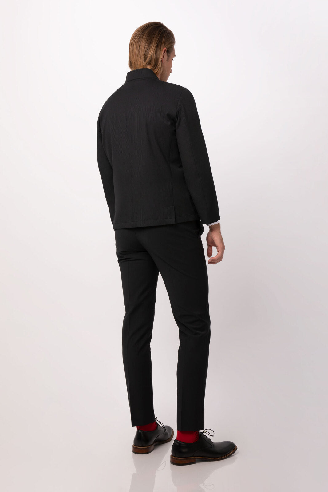 Chef Works Apex Men's Banquet Coat - Black