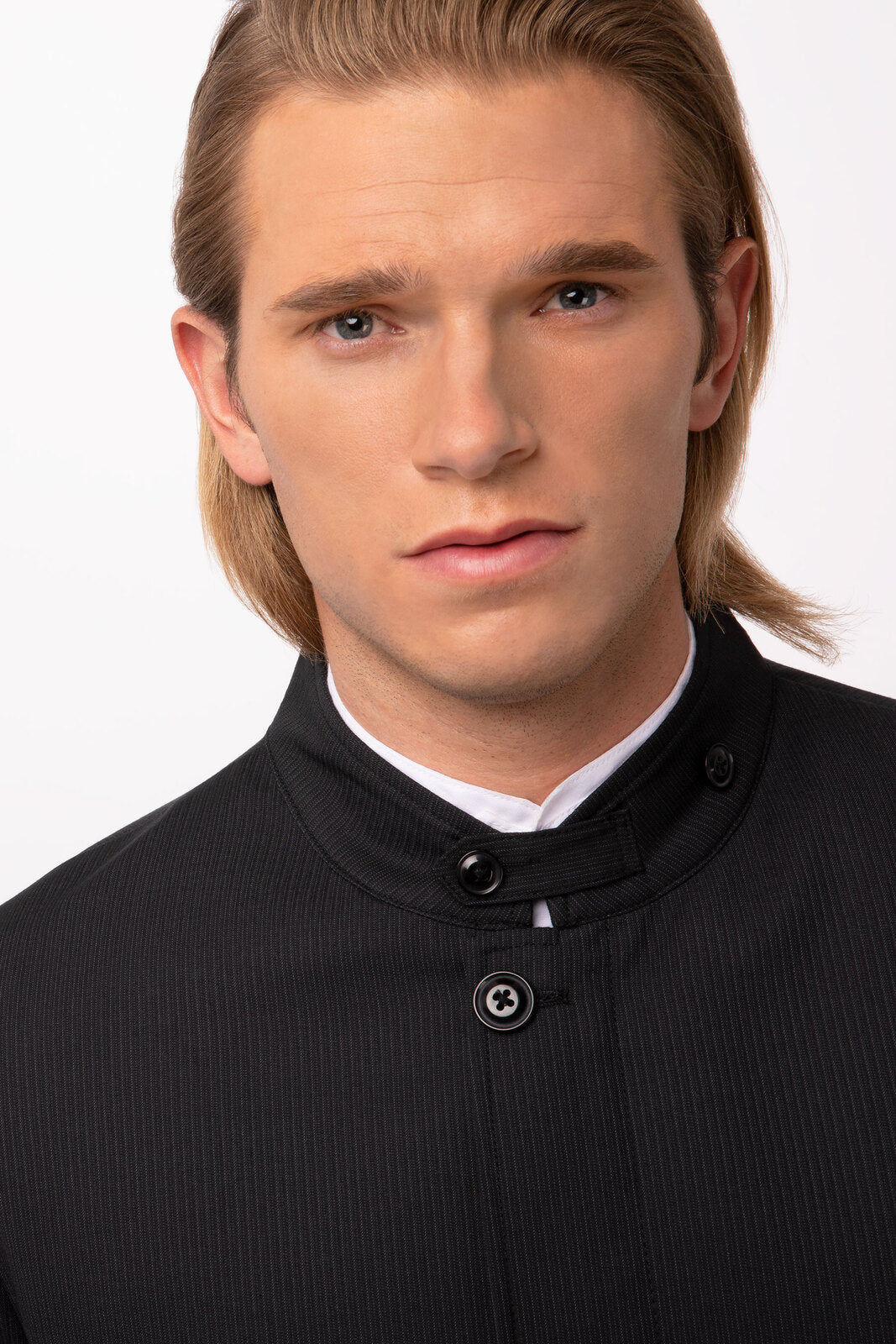 Chef Works Apex Men's Banquet Coat - Black