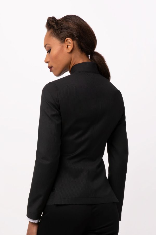Chef Works Apex Women's Banquet Coat - Black