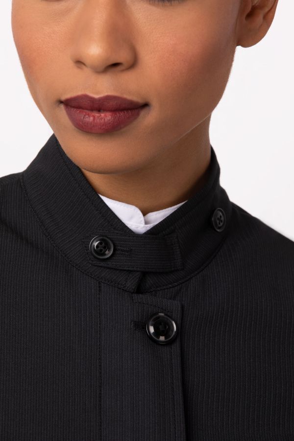 Chef Works Apex Women's Banquet Coat - Black