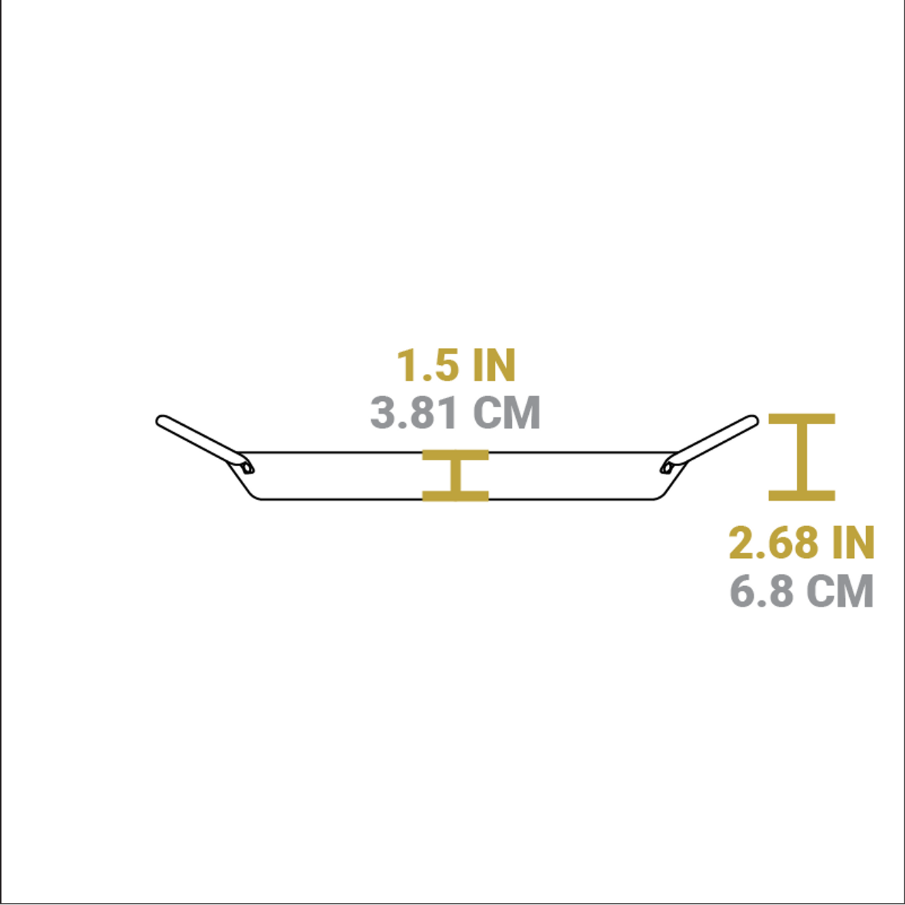 Lodge 15 Inch Seasoned Carbon Steel Dual Handle Pan