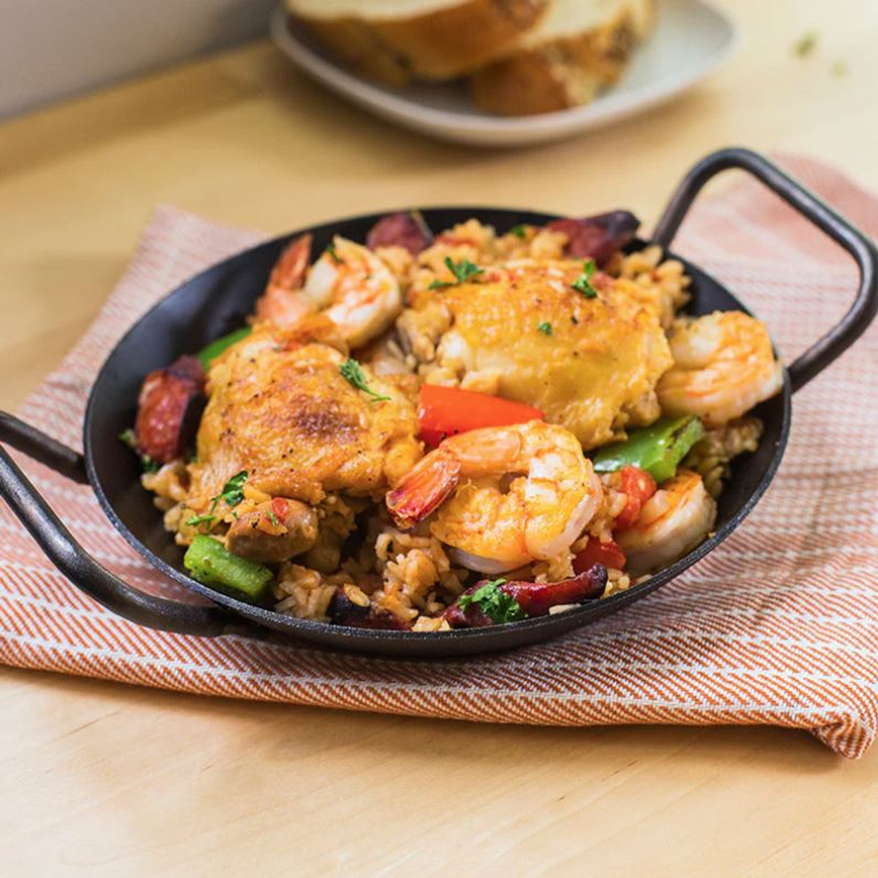 Lodge 8 Inch Seasoned Carbon Steel Dual Handle Pan