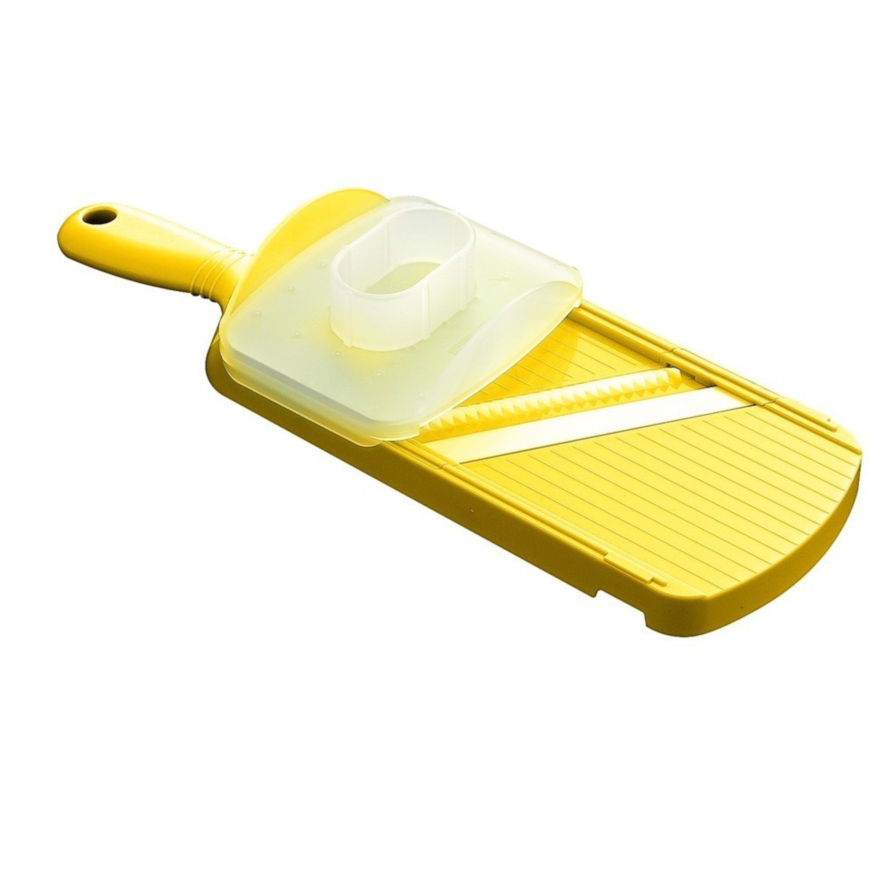 Kyocera Ceramic Julienne Slicer with Handguard - Yellow