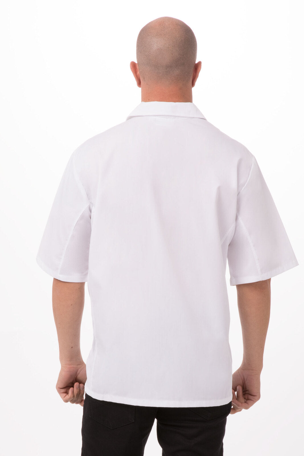 Chef Works Cool Vent Men's Cook Shirt - White