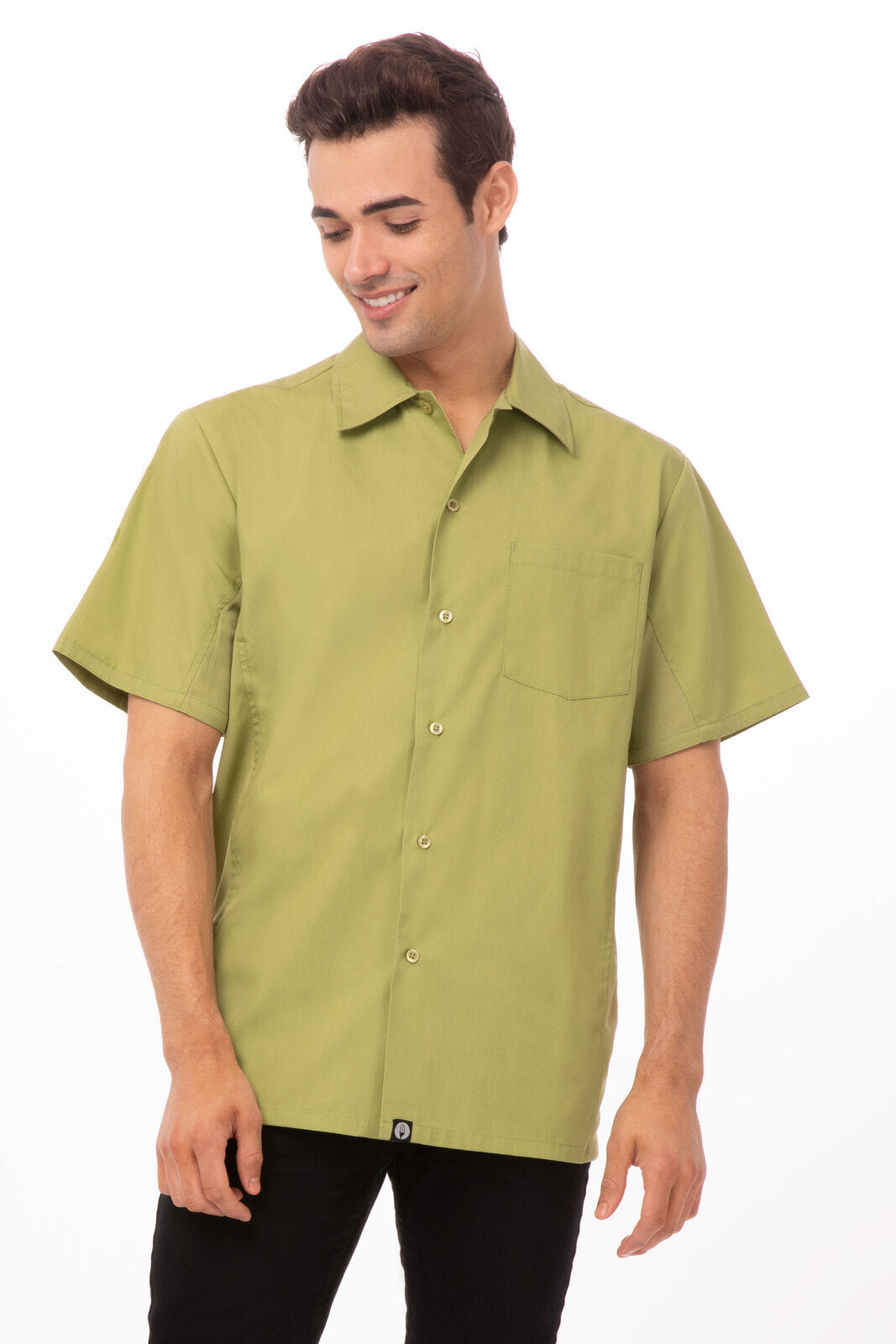 Chef Works Universal Men's Shirt - Lime