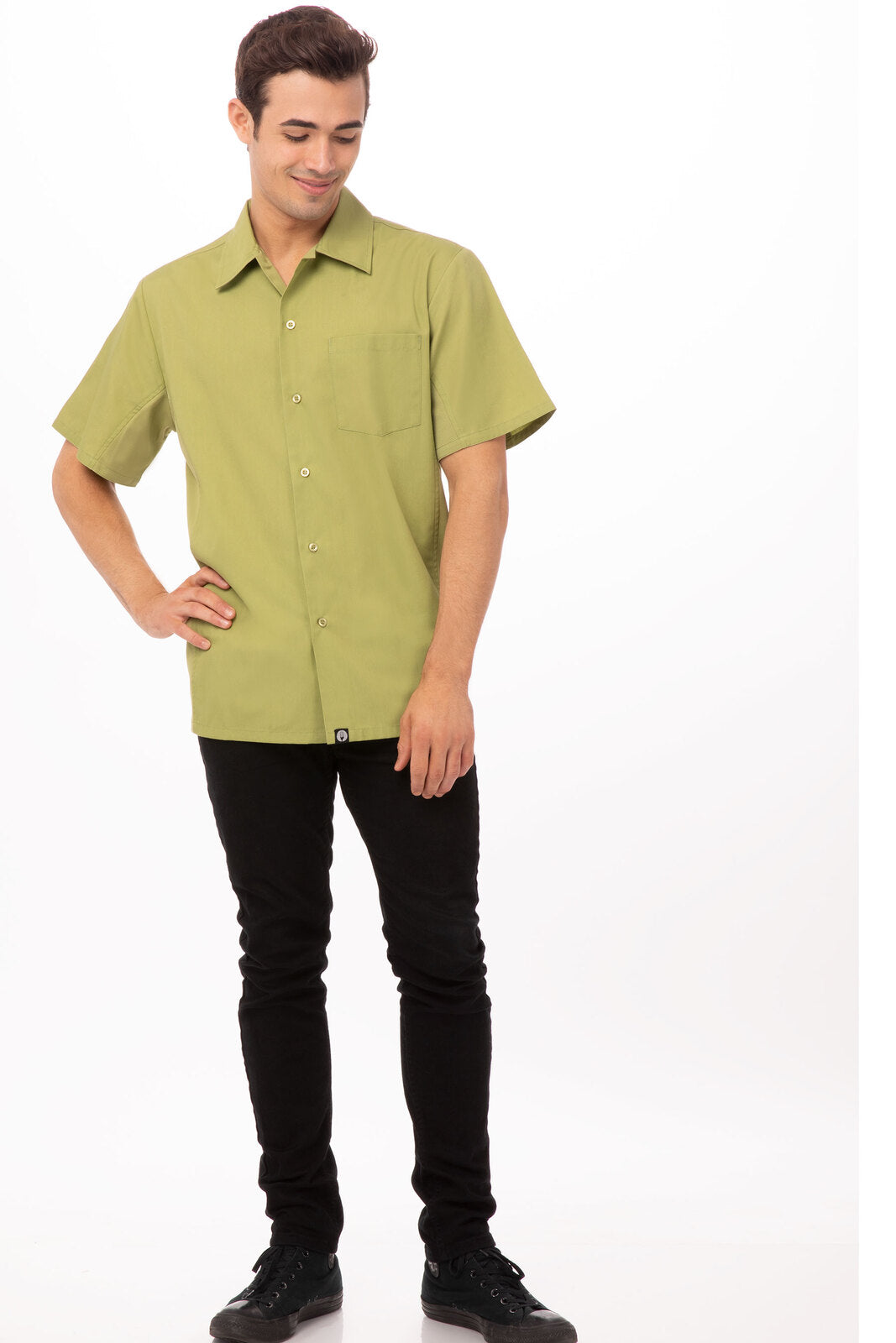 Chef Works Universal Men's Shirt - Lime