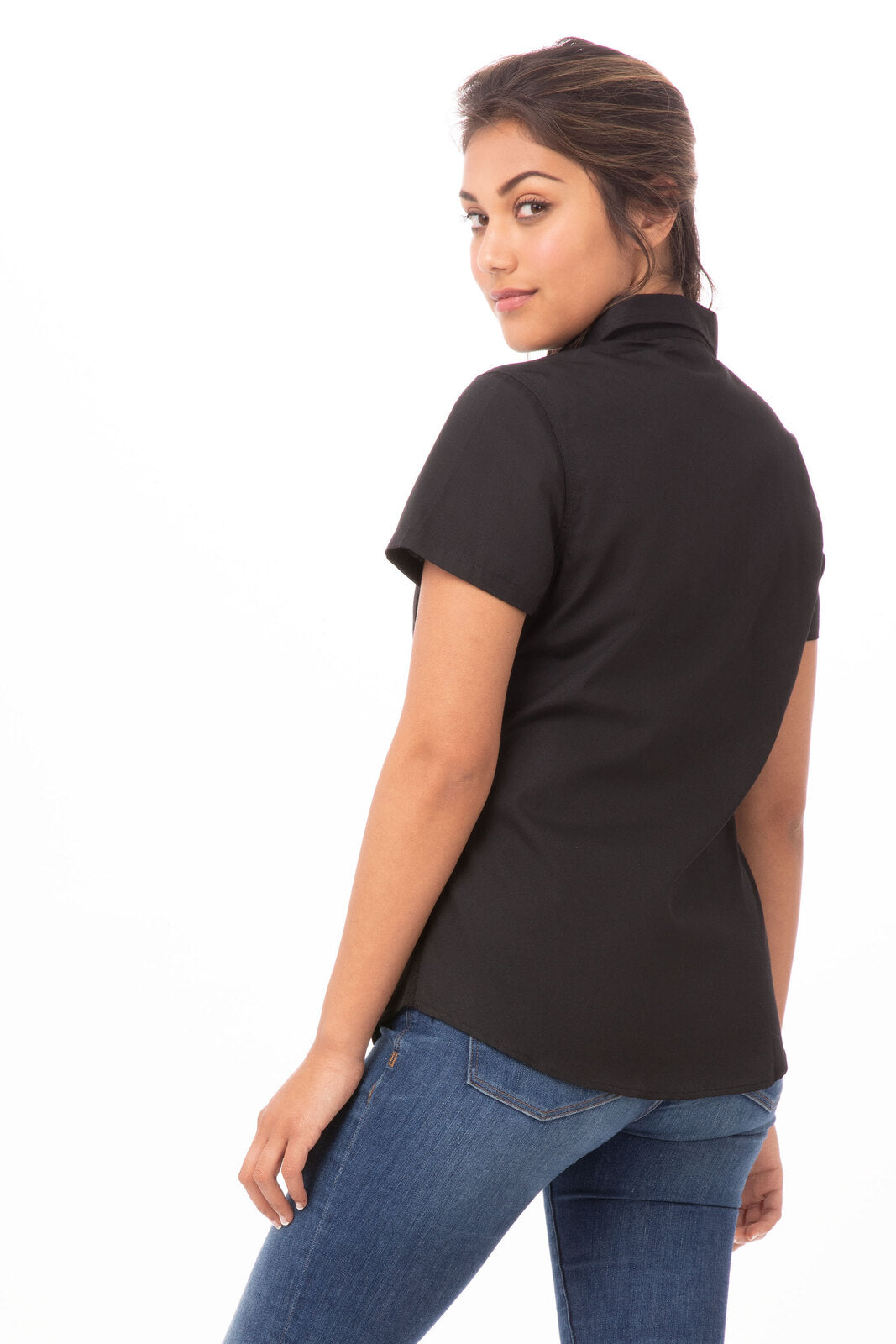 Chef Works Universal Women's Shirt - Black