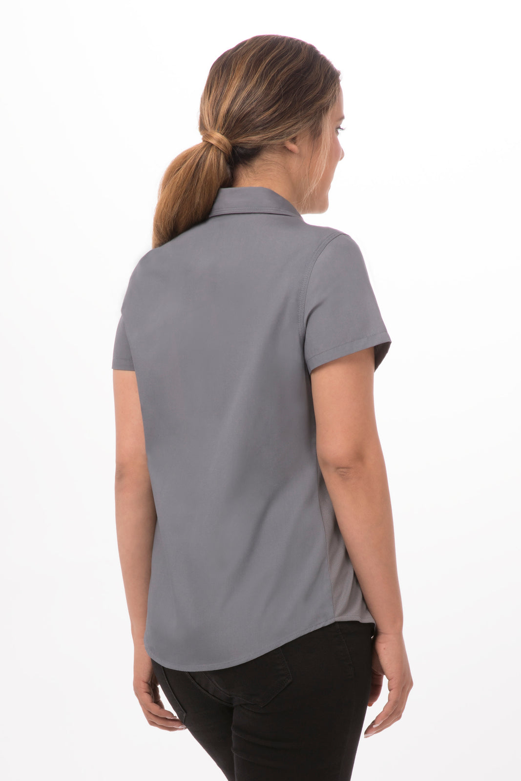 Chef Works Universal Women's Shirt - Grey