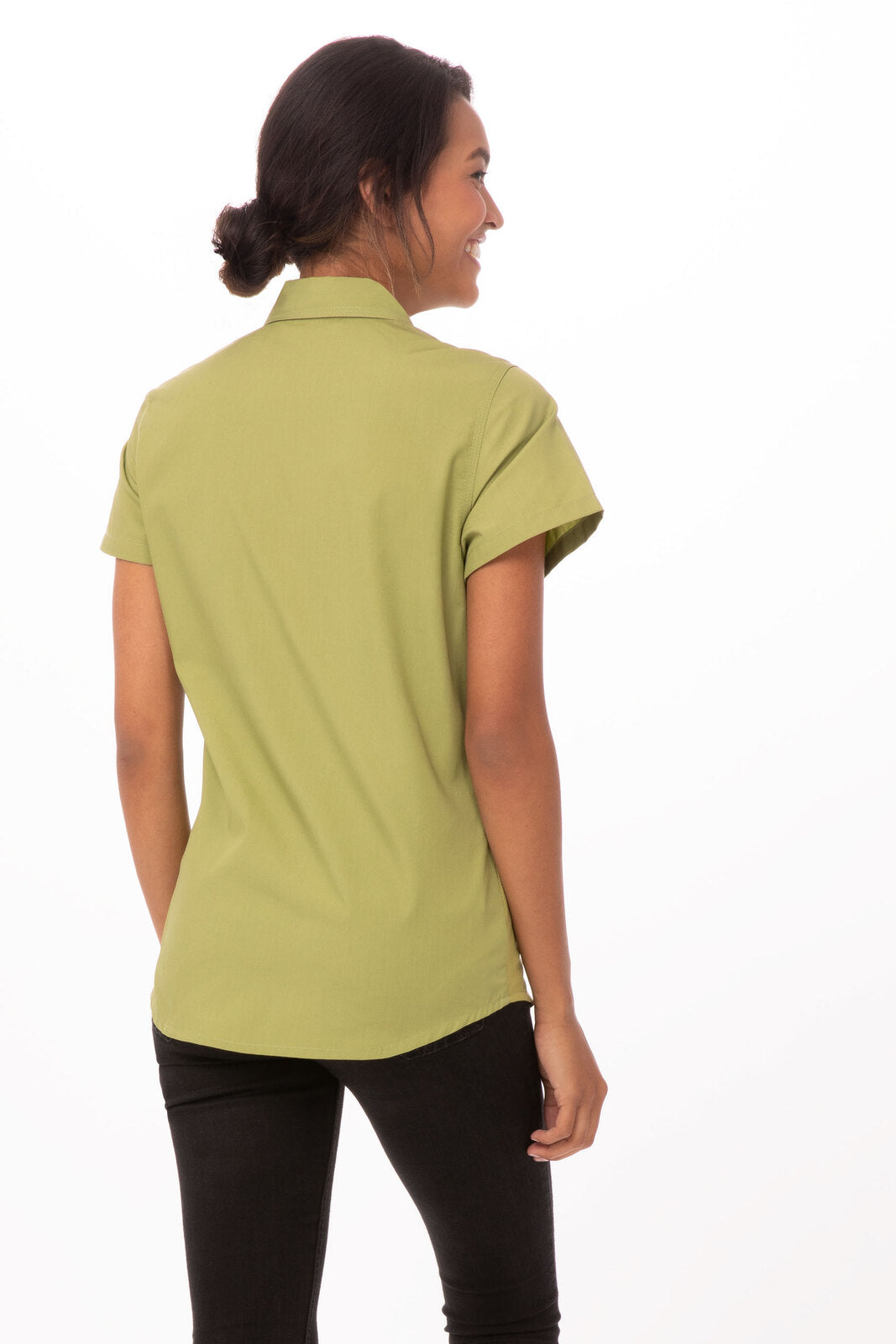 Chef Works Universal Women's Shirt - Lime