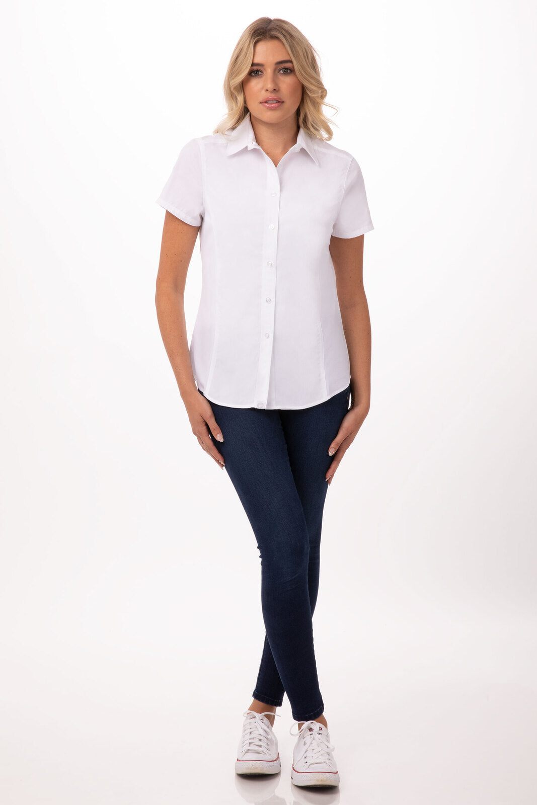 Chef Works Universal Women's Shirt - White