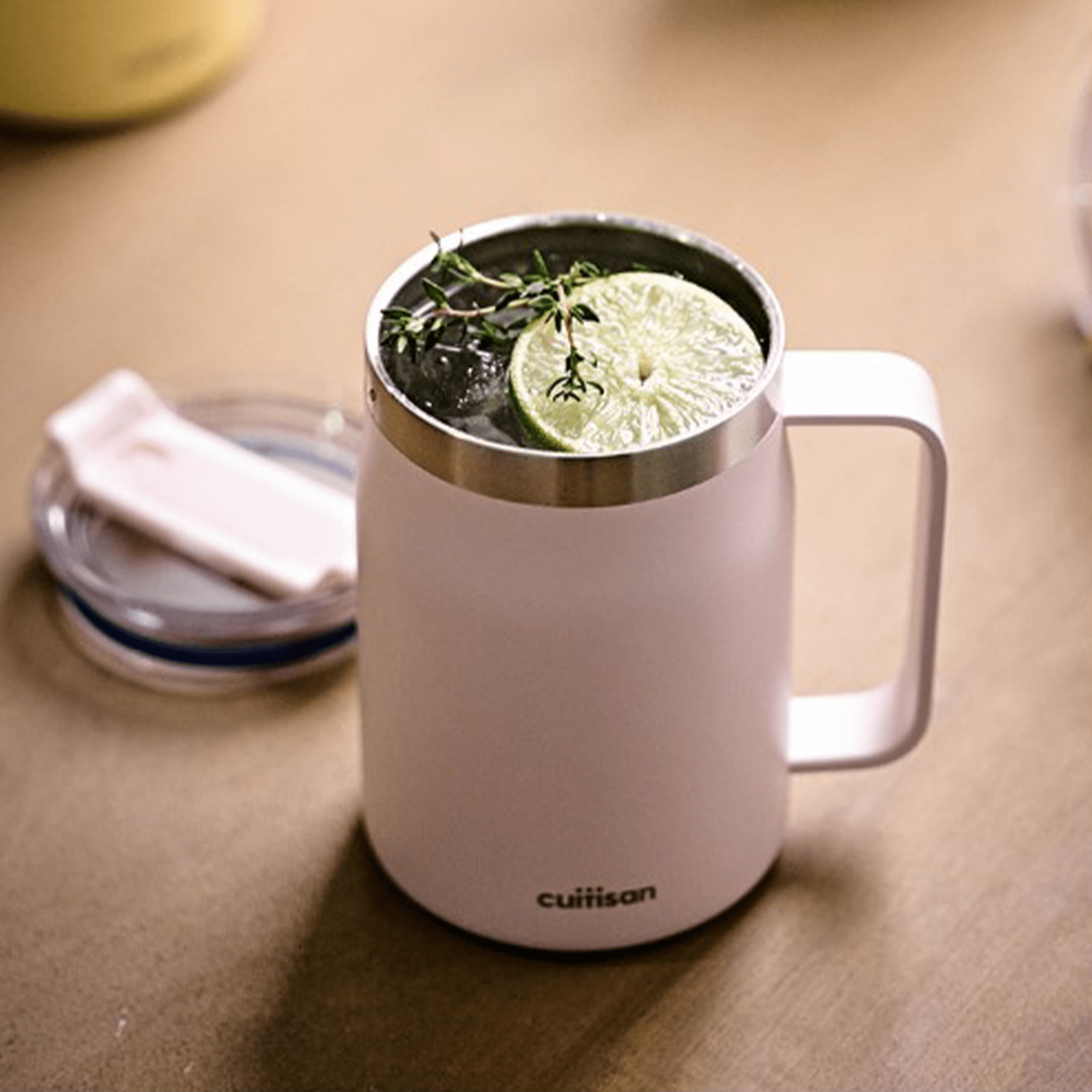 Cuitisan Trend Mug (680ml) Cream Lavender