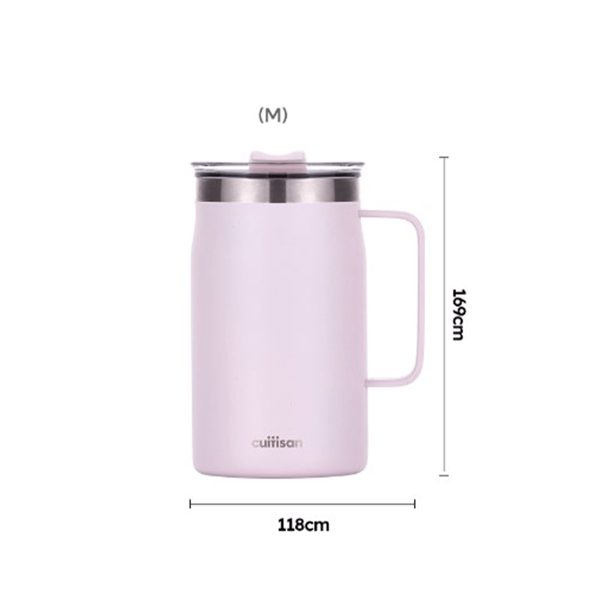 Cuitisan Trend Mug (680ml) Cream Lavender