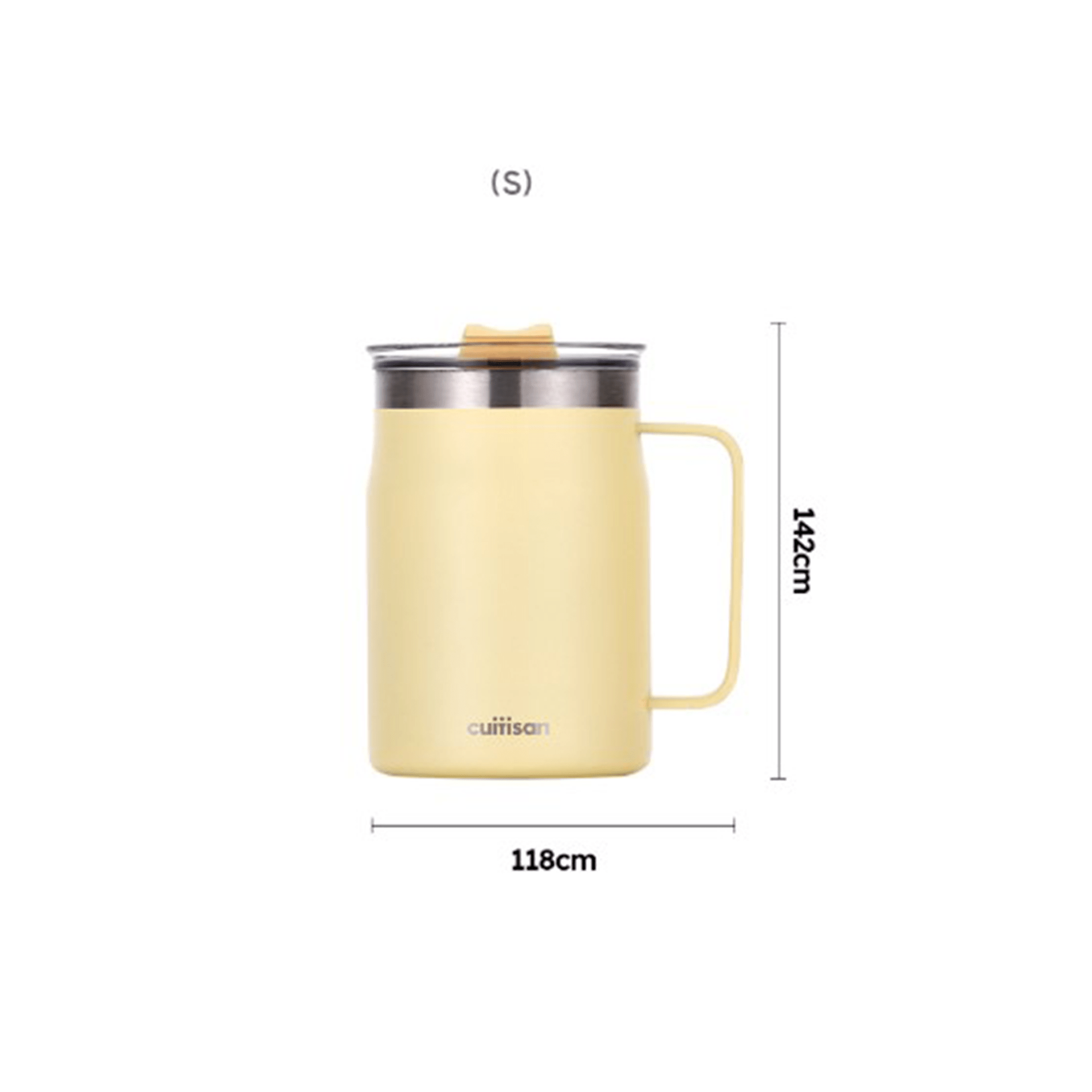 Cuitisan Trend Mug (530ml) Lemon Yellow