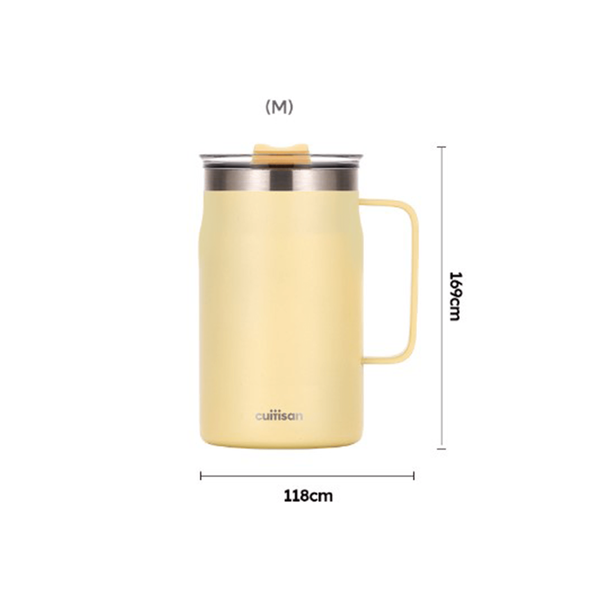 Cuitisan Trend Mug (680ml) Lemon Yellow