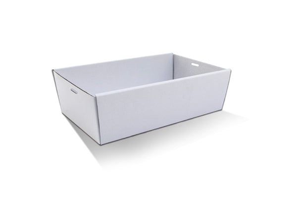 ecoware White Catering Tray Medium (Carton of 50)