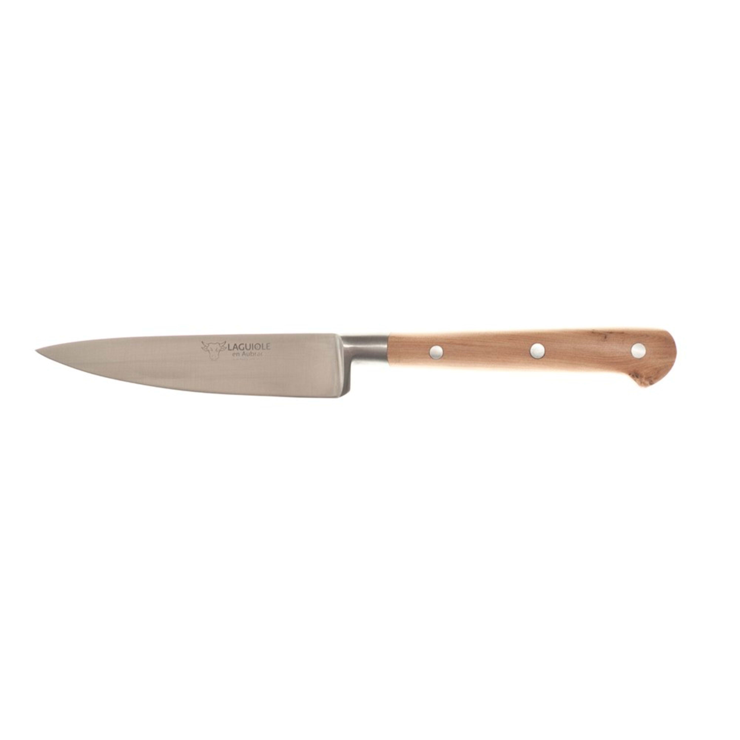Laguiole en Aubrac Paring Knife 10cm - Juniper Wood