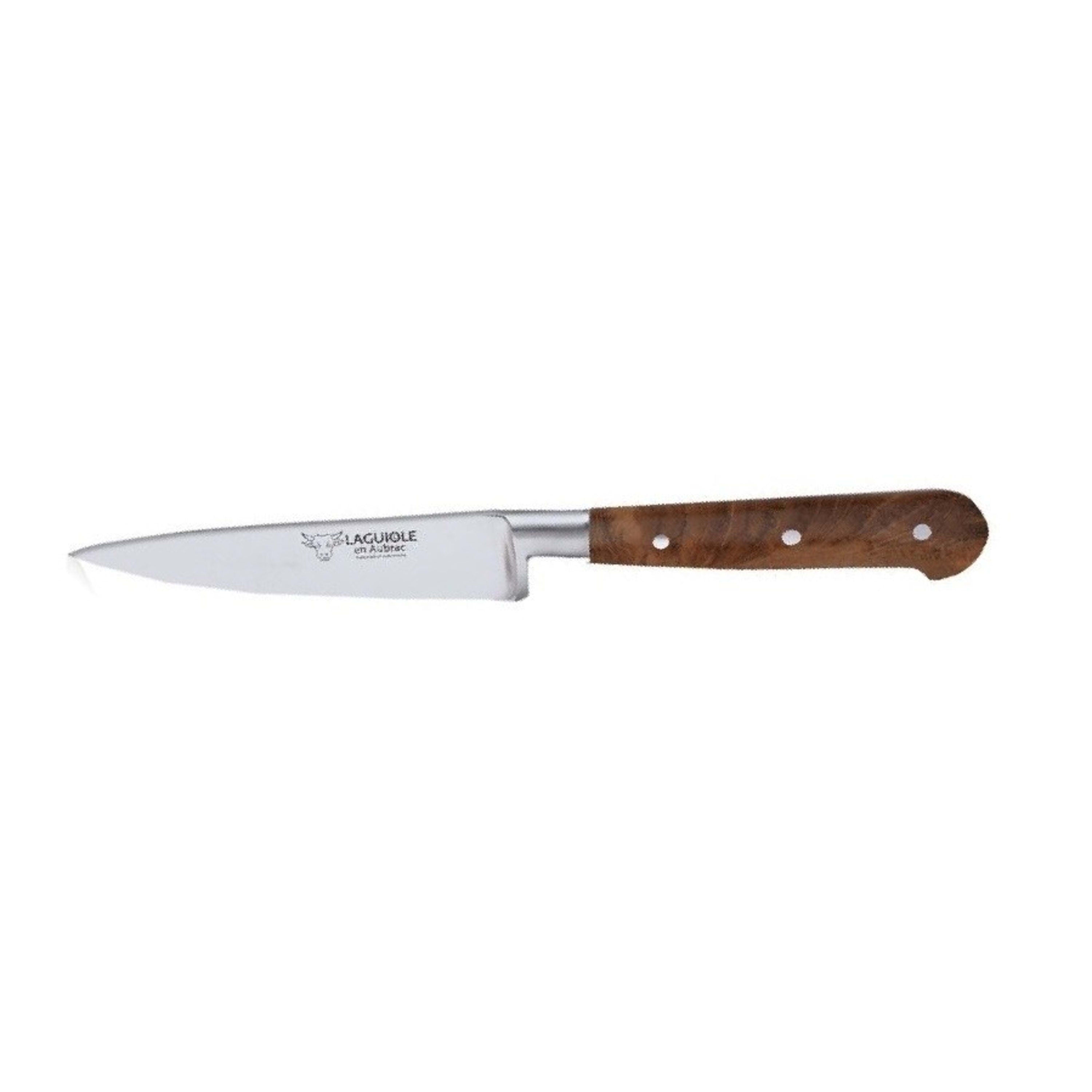 Laguiole en Aubrac Paring Knife 10cm - Teak Wood