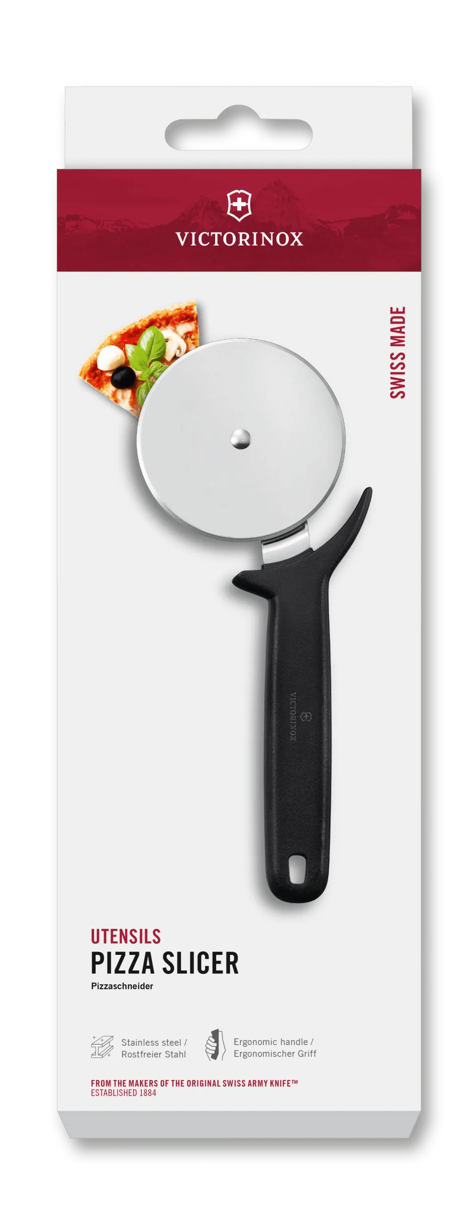 Victorinox Pizza Wheel Black 18.5cm