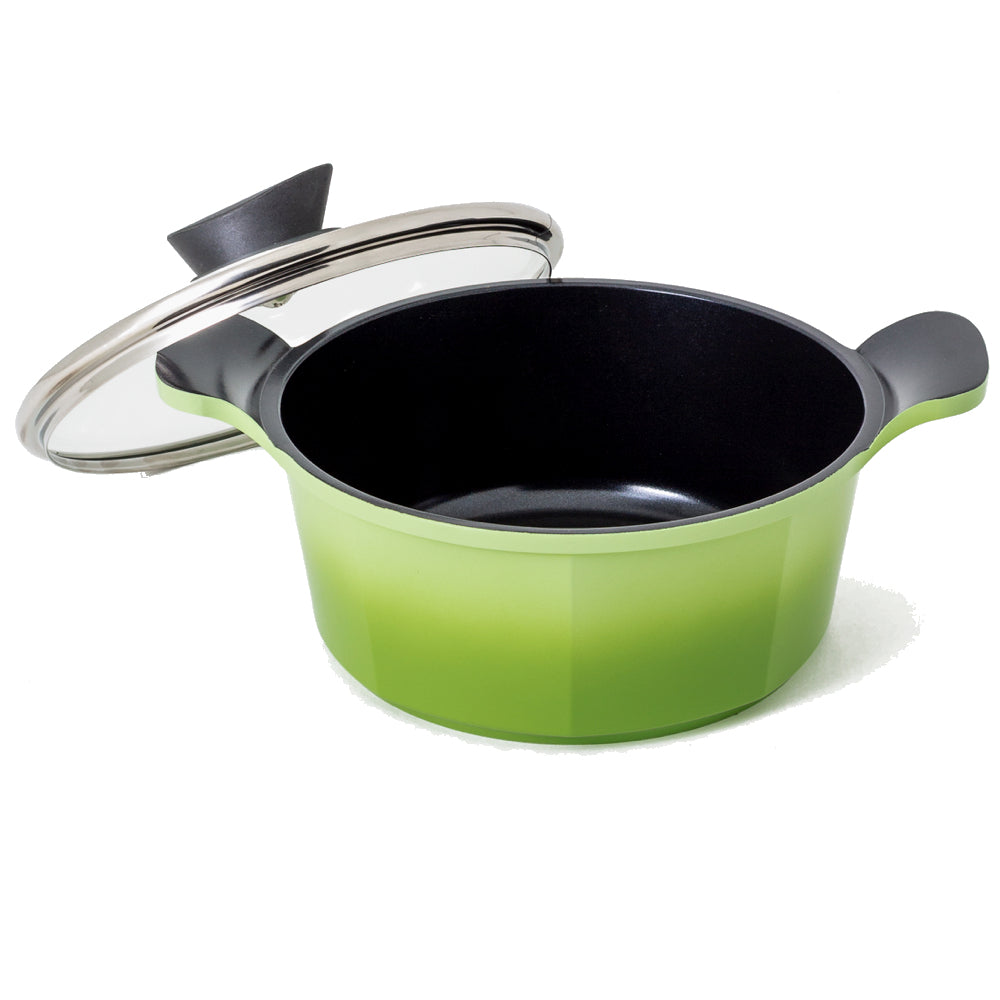 Neoflam Venn 20cm Casserole Induction Green 2.4L