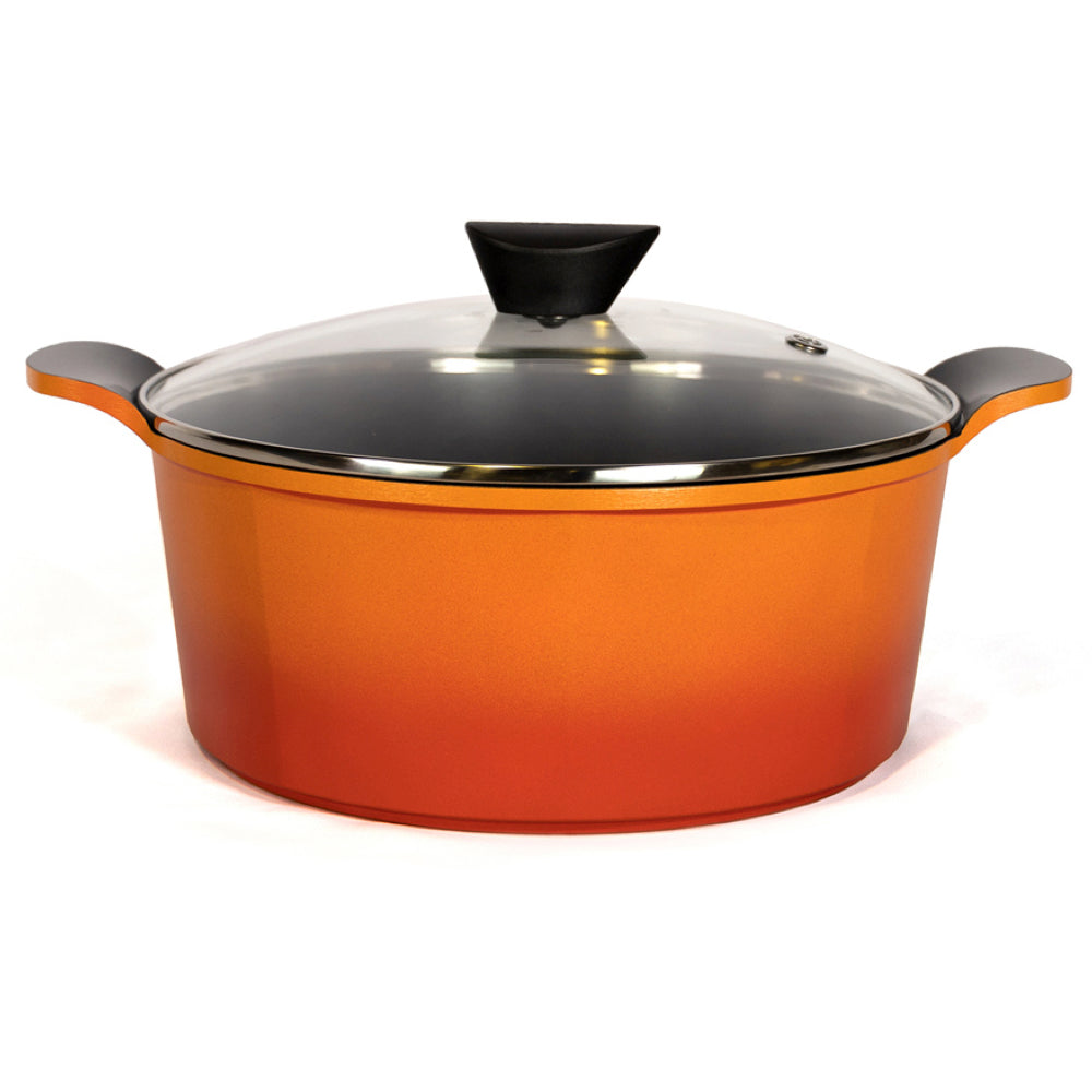 Neoflam Venn 28cm Casserole Induction Orange 7.0L
