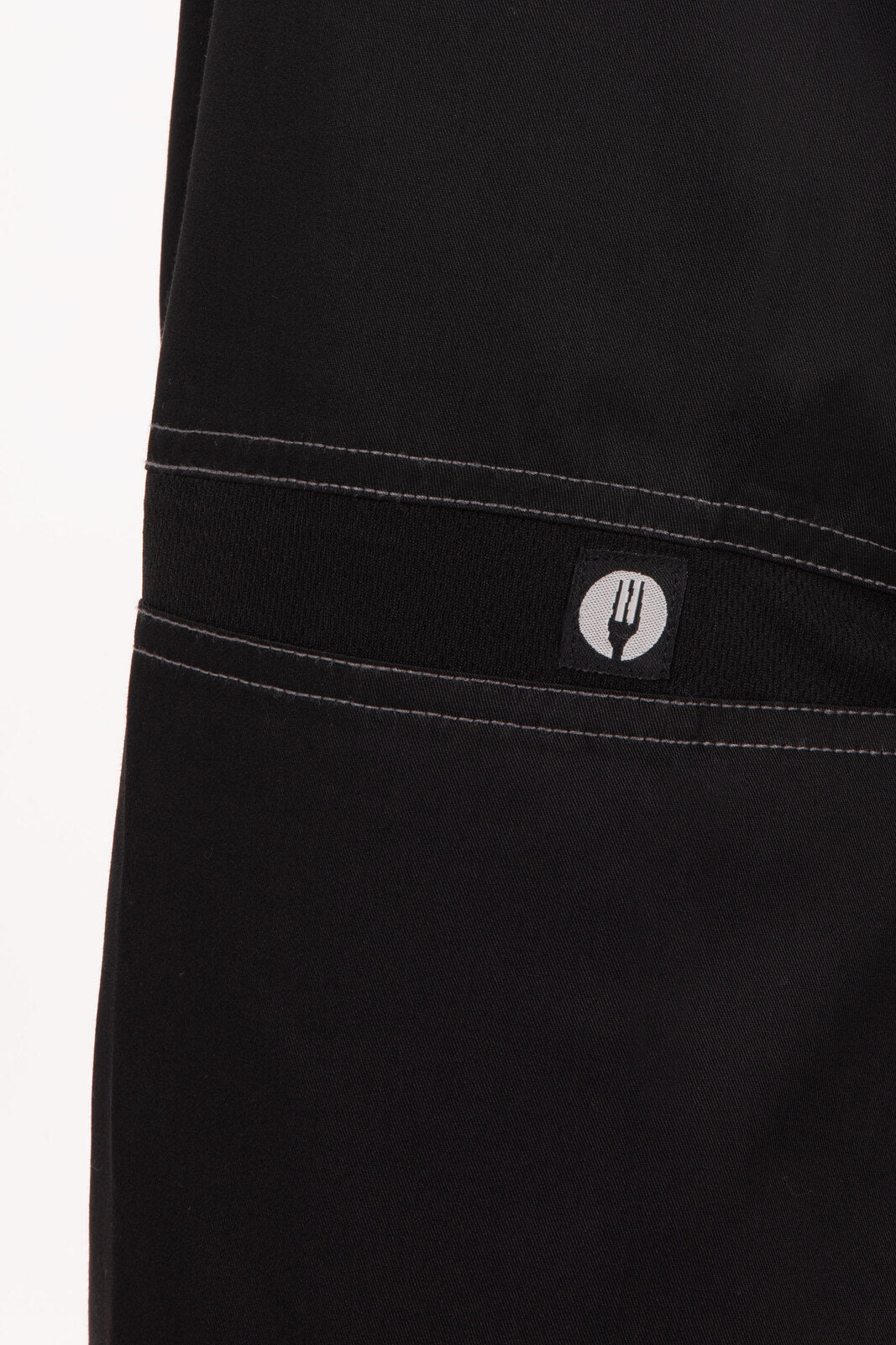 Chef Works Cool Vent Men's Baggy Chef Pants - Black