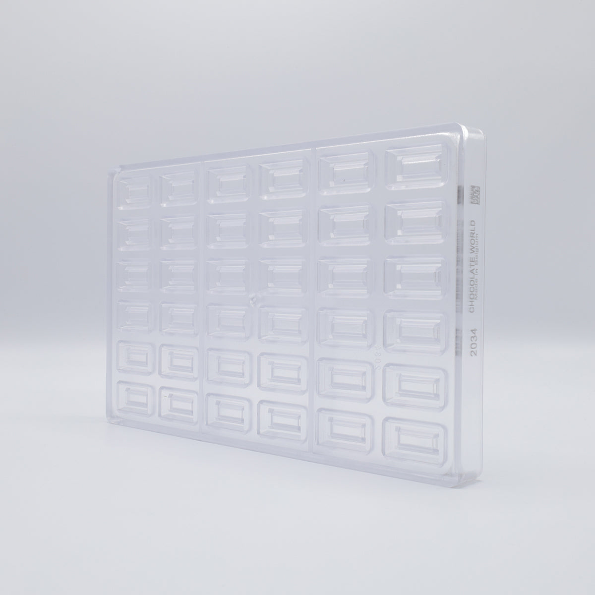 Chocolate World Napolitana Rectangle Chocolate Mould