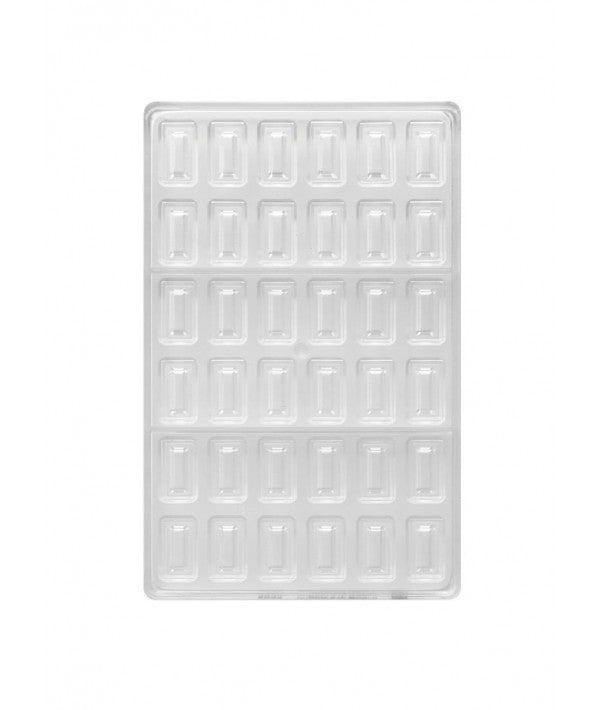 Chocolate World Napolitana Rectangle Chocolate Mould