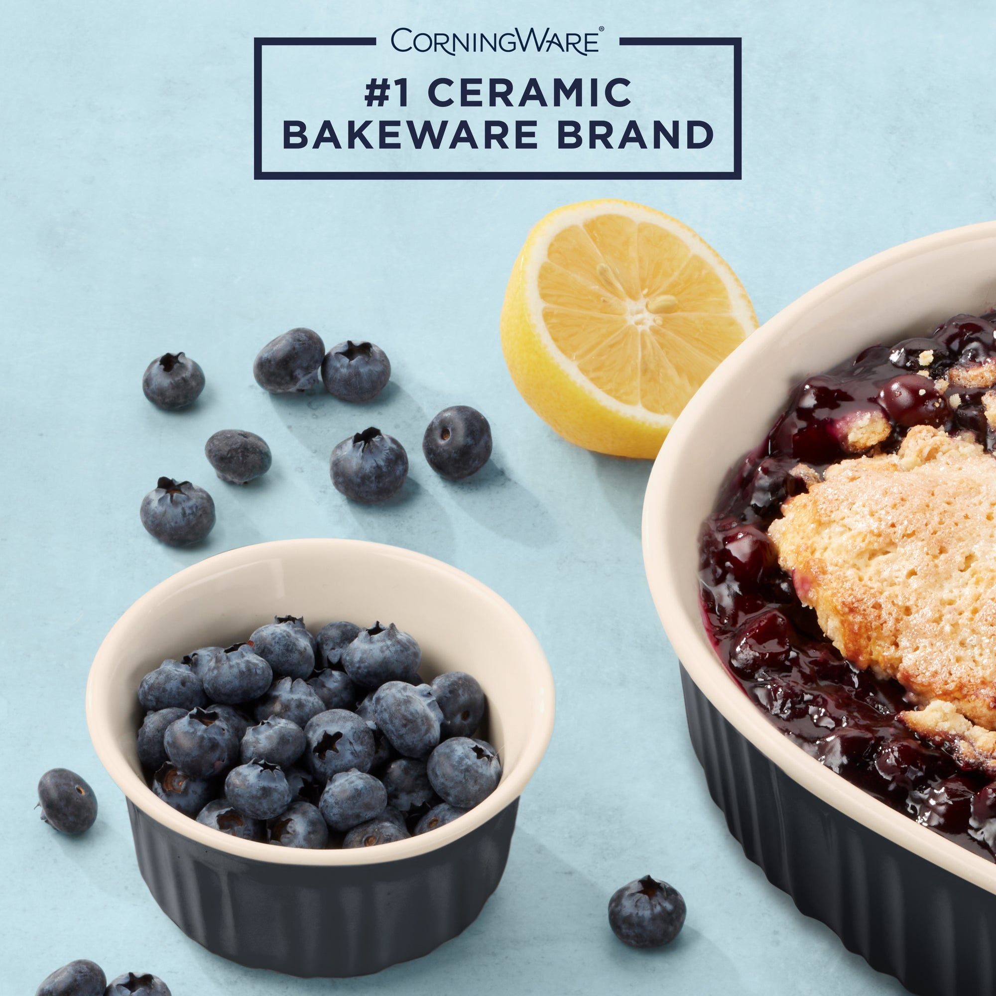Corningware French Colors 12 Piece Set - Navy
