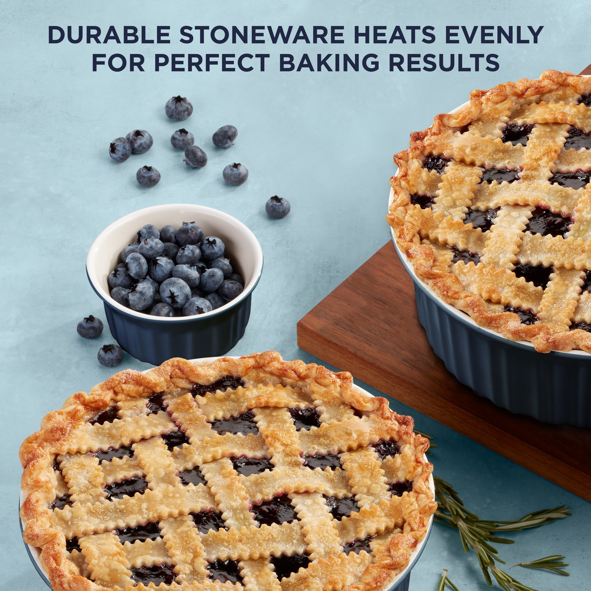 Corningware French Colors 12 Piece Set - Navy