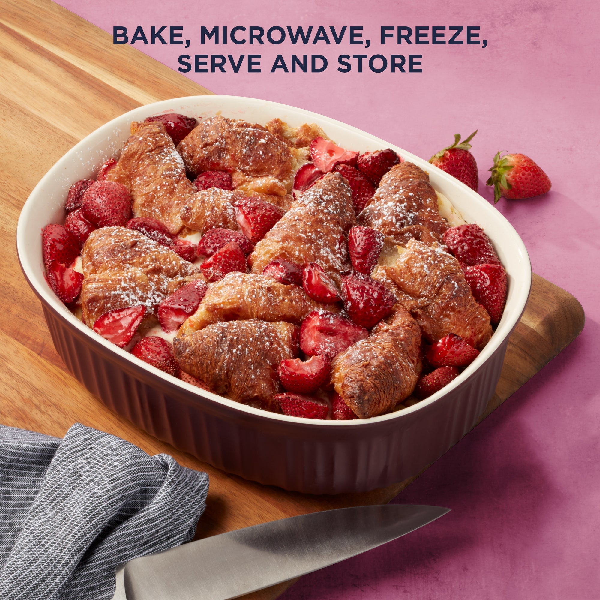 Corningware French Colors 6 Piece Set - Cabernet
