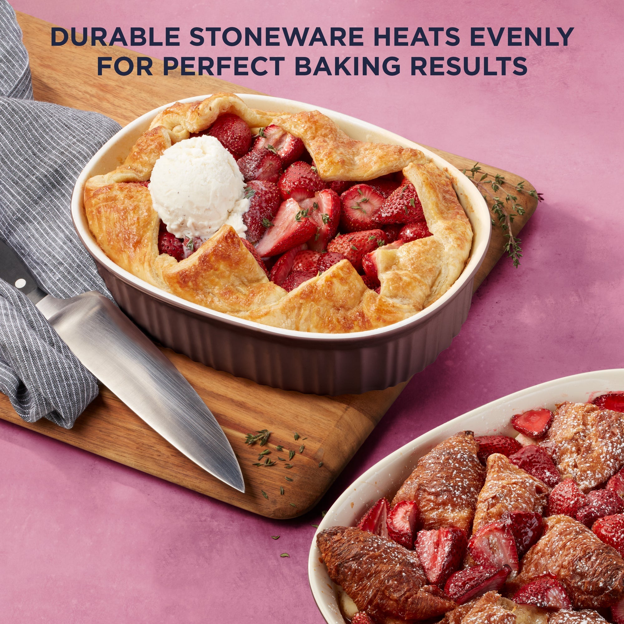 Corningware French Colors 6 Piece Set - Cabernet