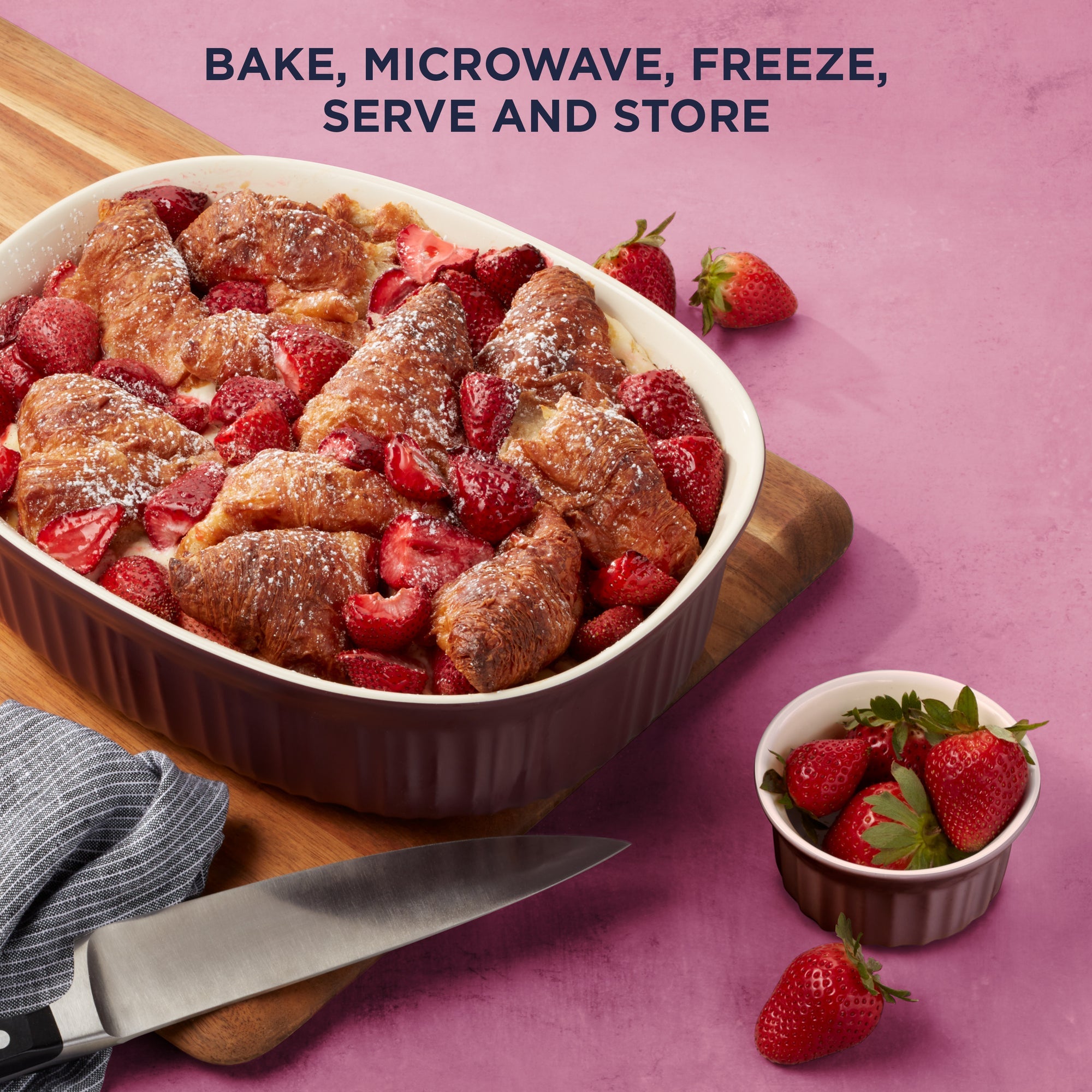 Corningware French Colors 10 Piece Set - Cabernet