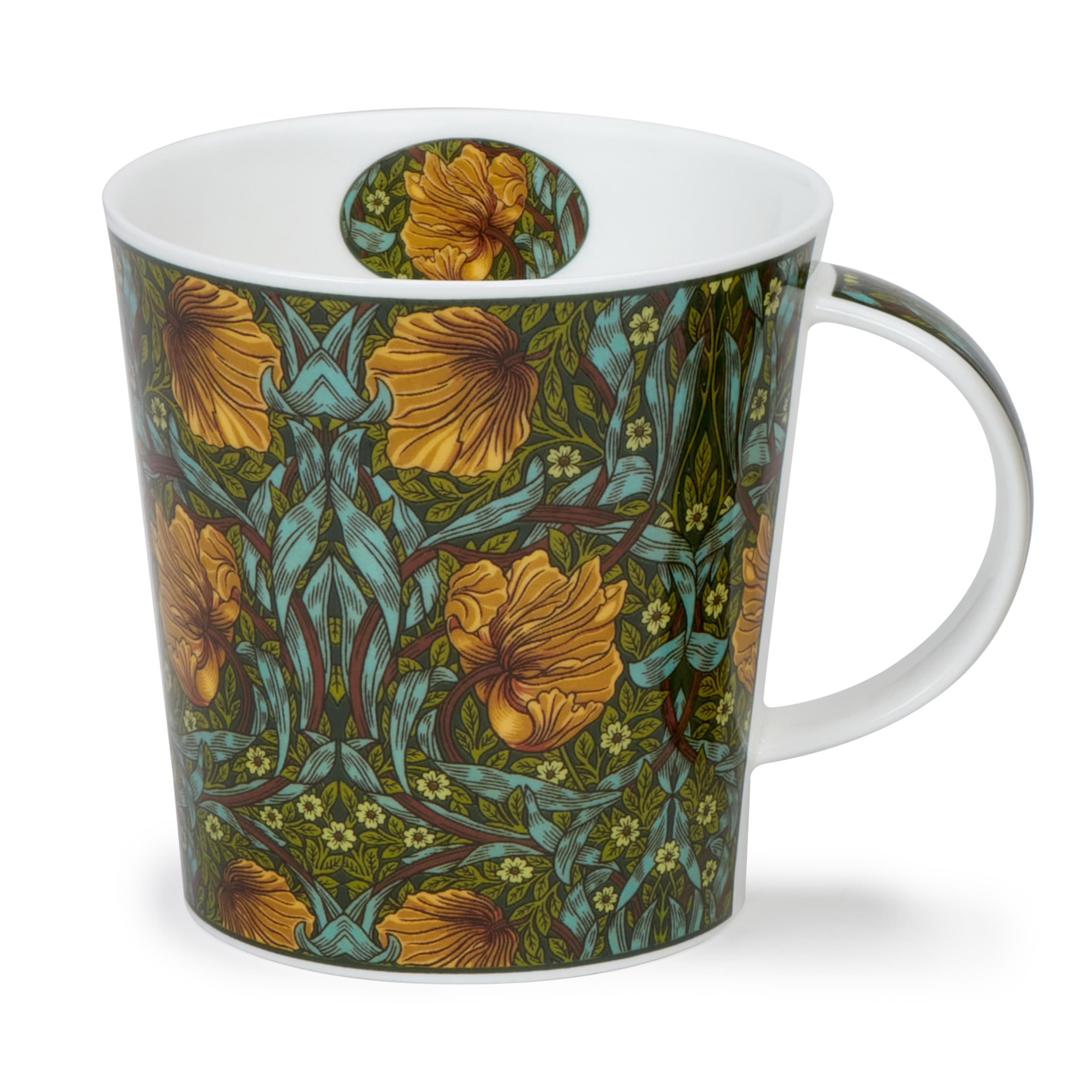 Dunoon Cairngorm Arts & Crafts Gold Pimpernel Mug 480ml