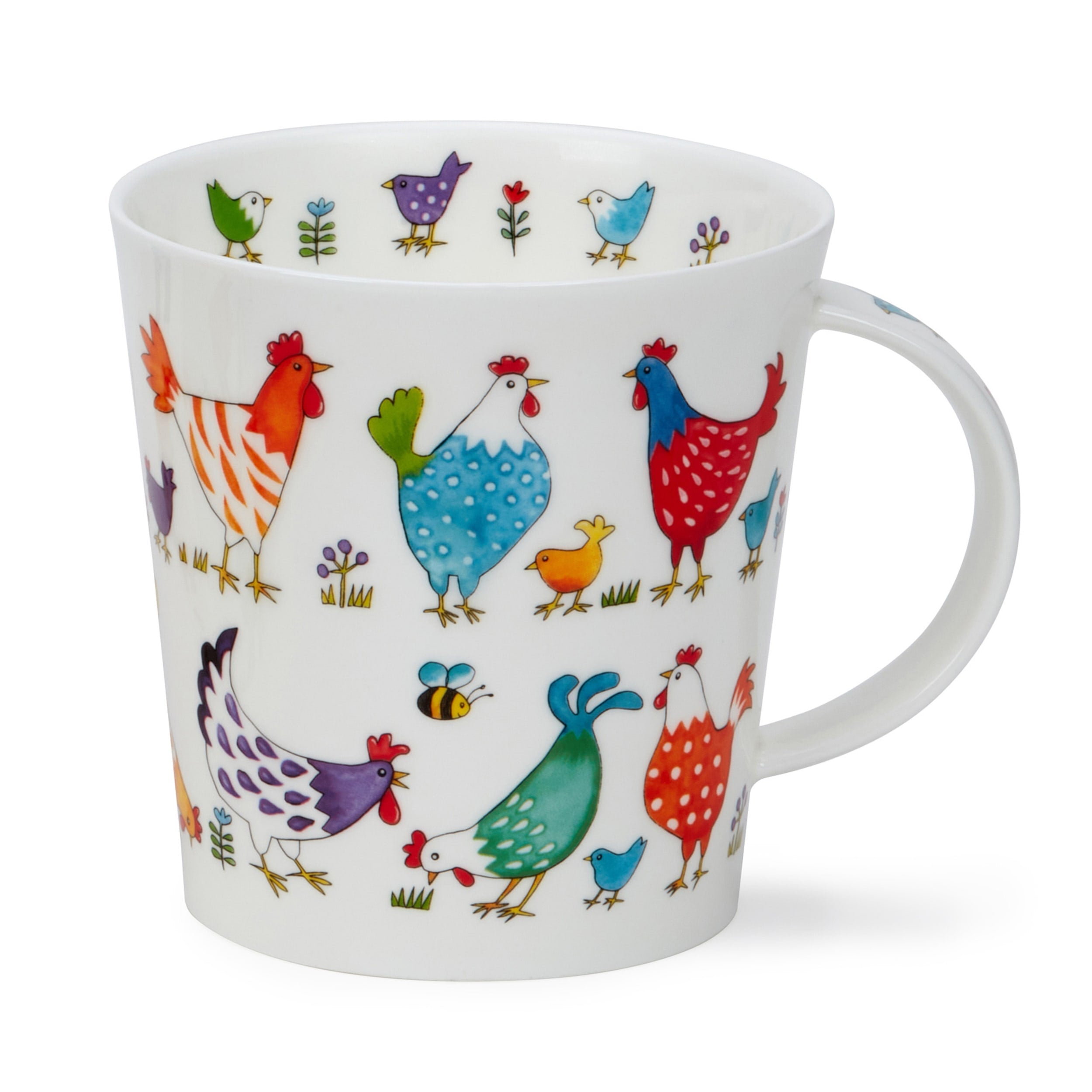 Dunoon Cairngorm Bright Bunch Chicken Mug 480ml