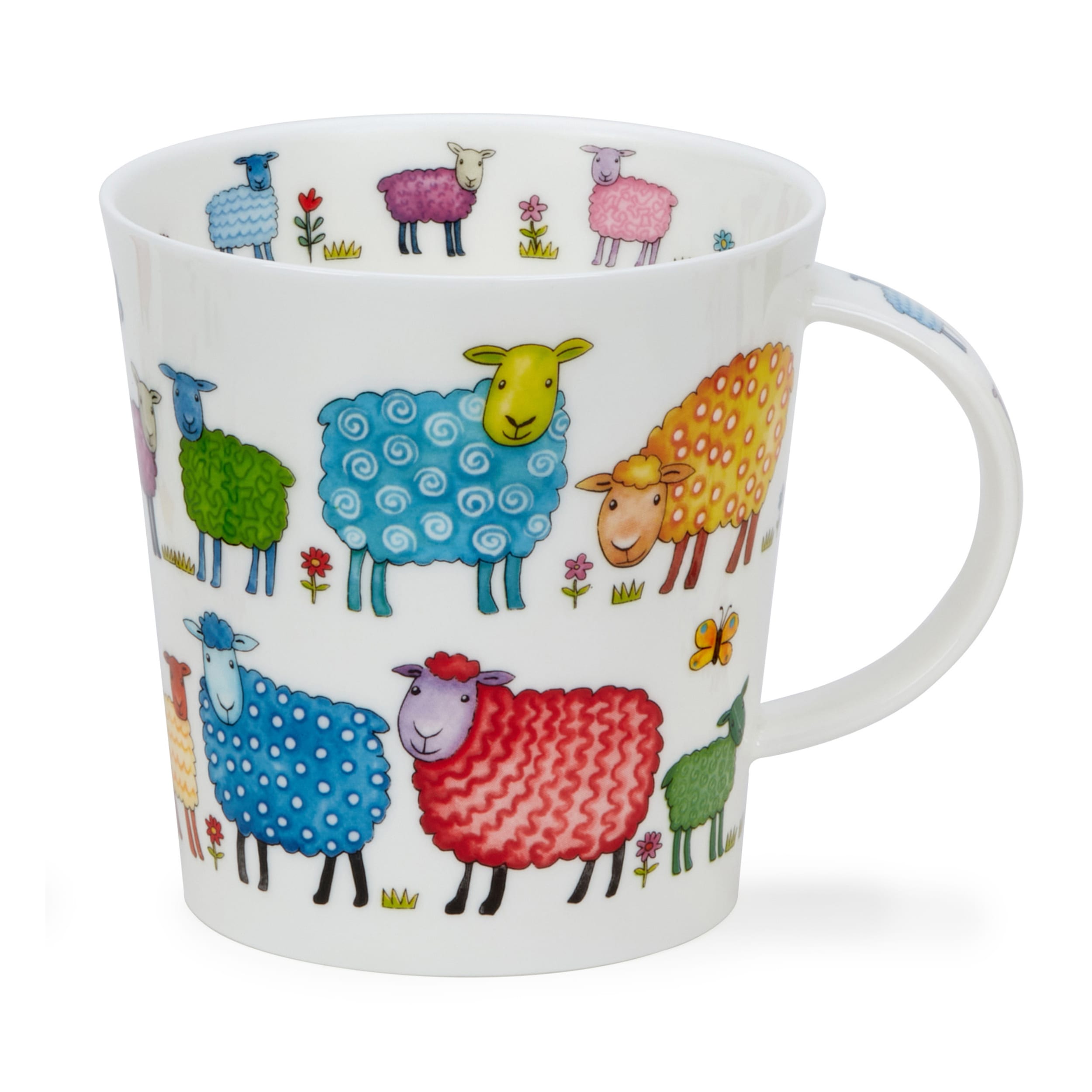 Dunoon Cairngorm Bright Bunch Sheep Mug 480ml