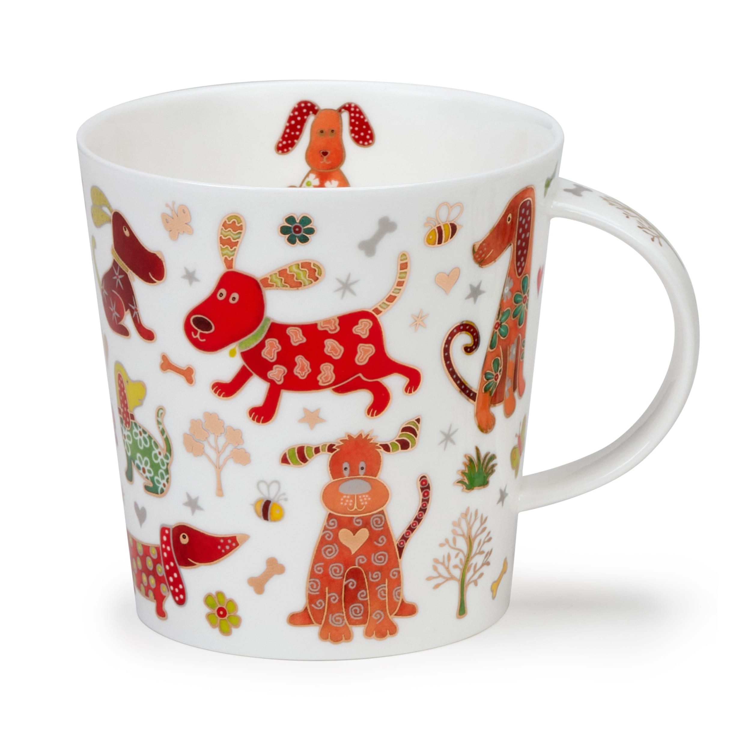 Dunoon Cairngorm Glitzy Gang Dog Mug 480ml