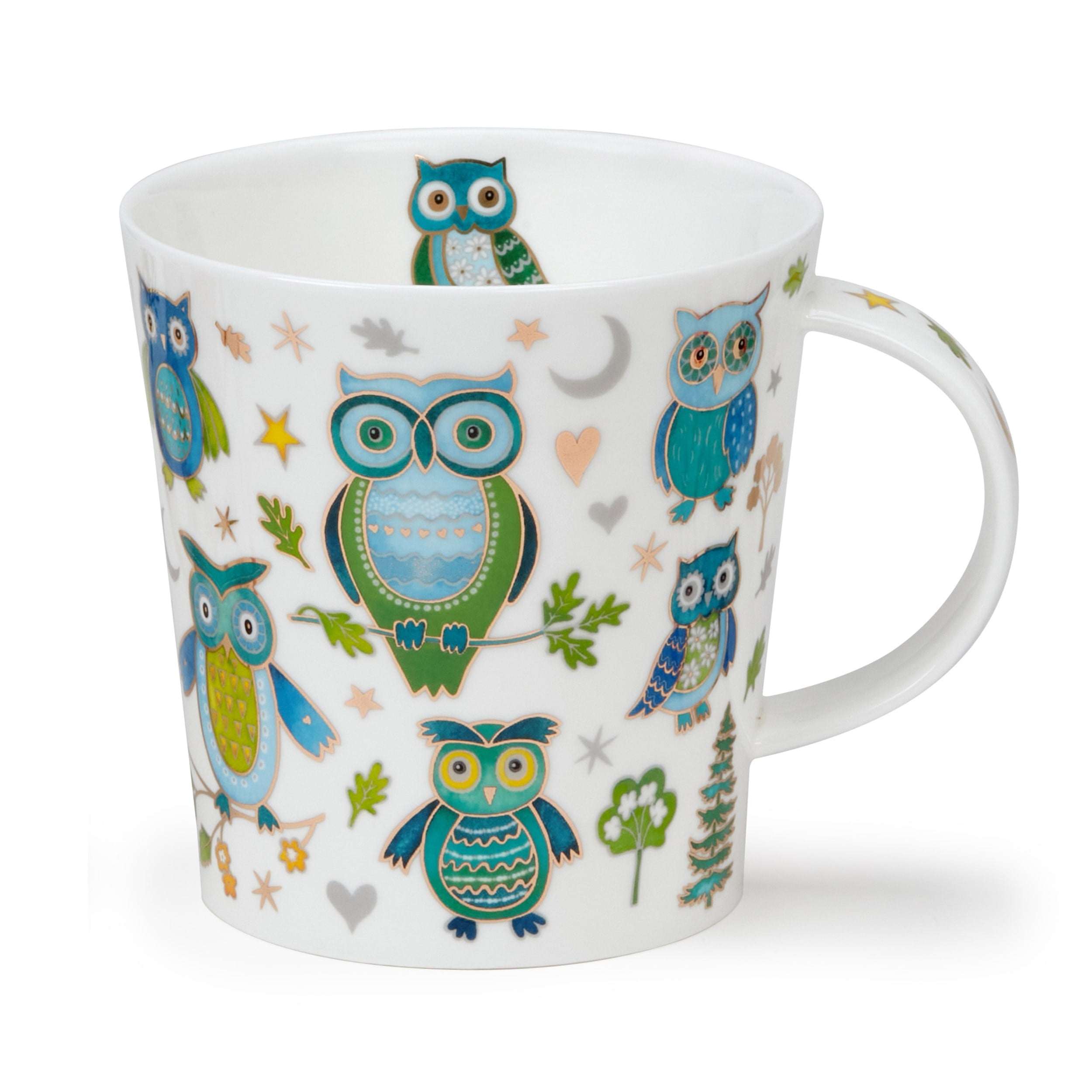 Dunoon Cairngorm Glitzy Gang Owl Mug 480ml