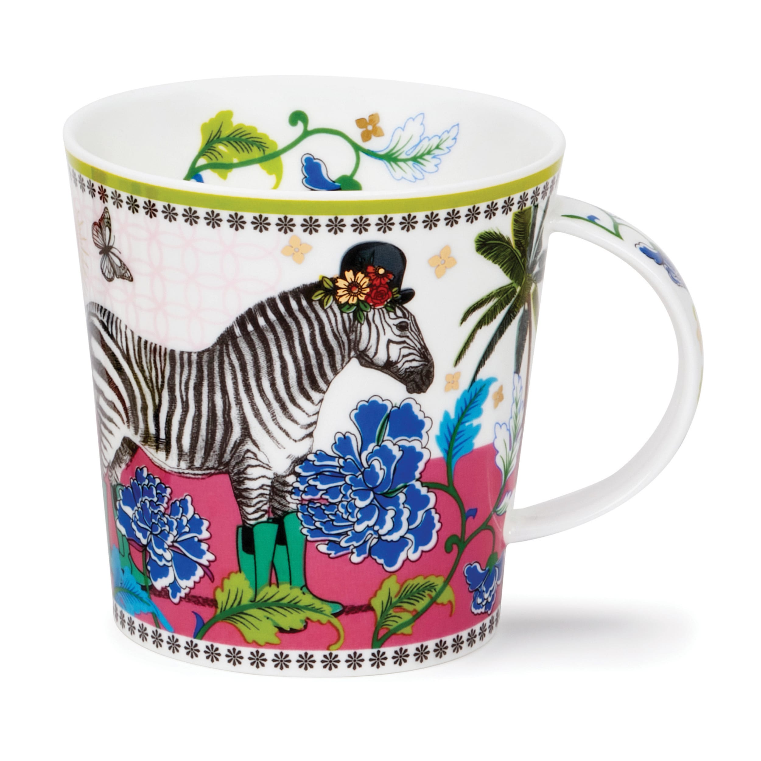 Dunoon Cairngorm Party Animal Zebra Mug 480ml