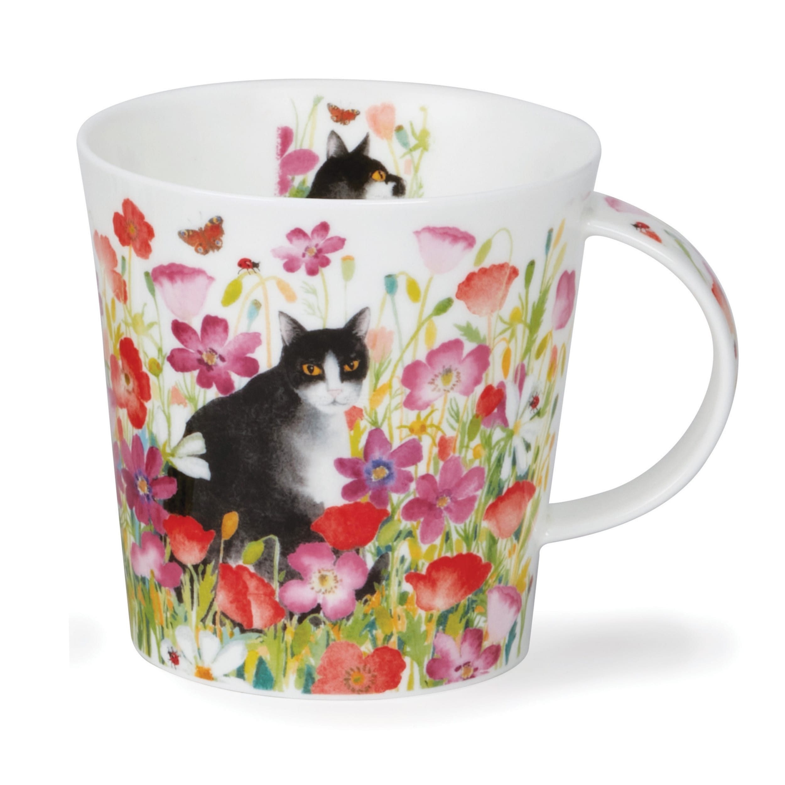 Dunoon Cairngorm Pretty Paws Black & White Mug 480ml