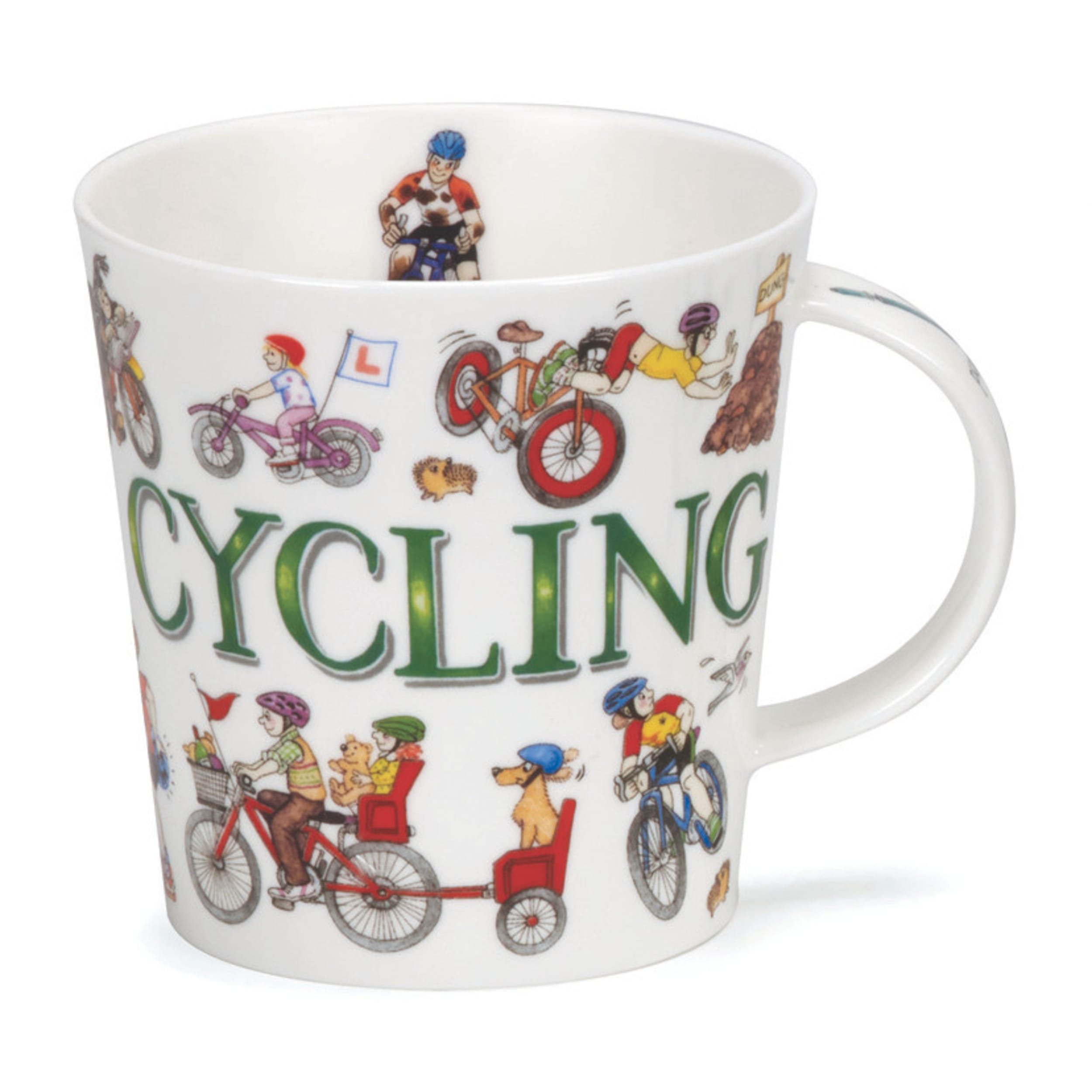 Dunoon Cairngorm Sporting Antics Cycling Mug 480ml