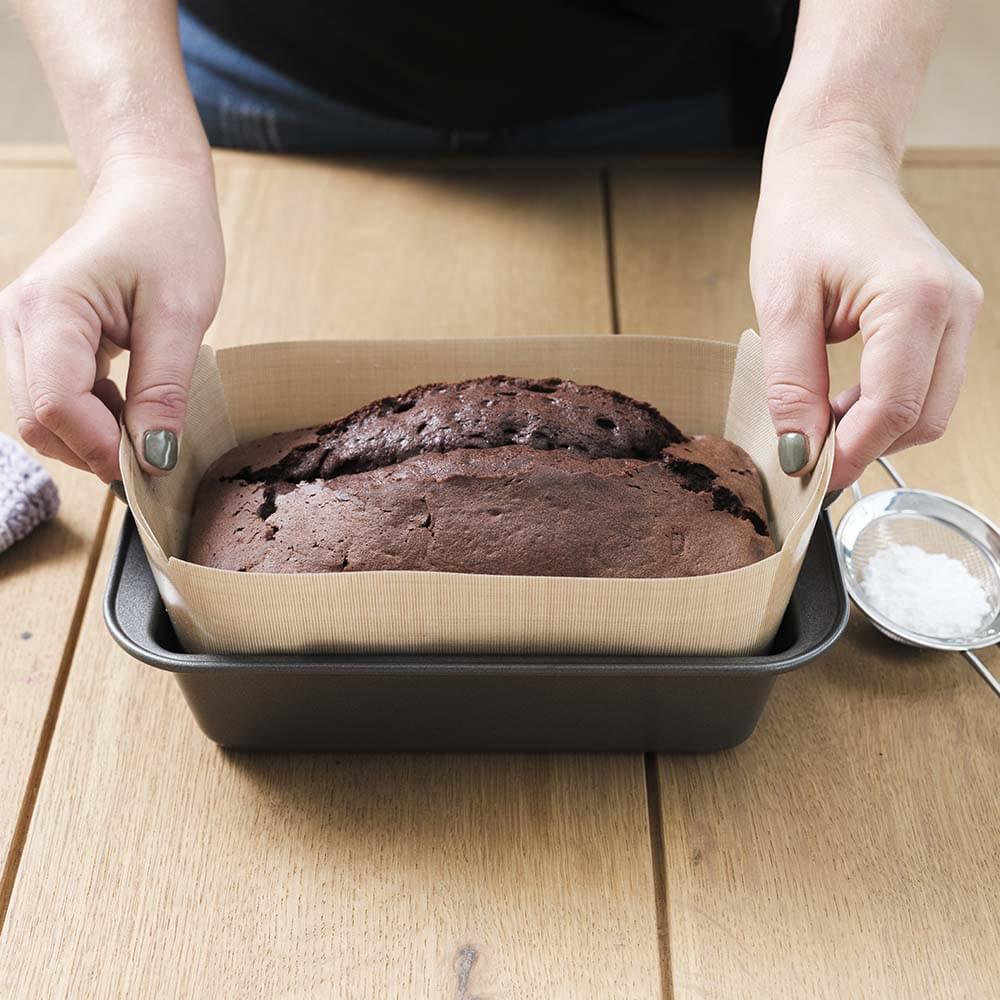 NoStik Silicone Fibreglass Loaf Tin Liner