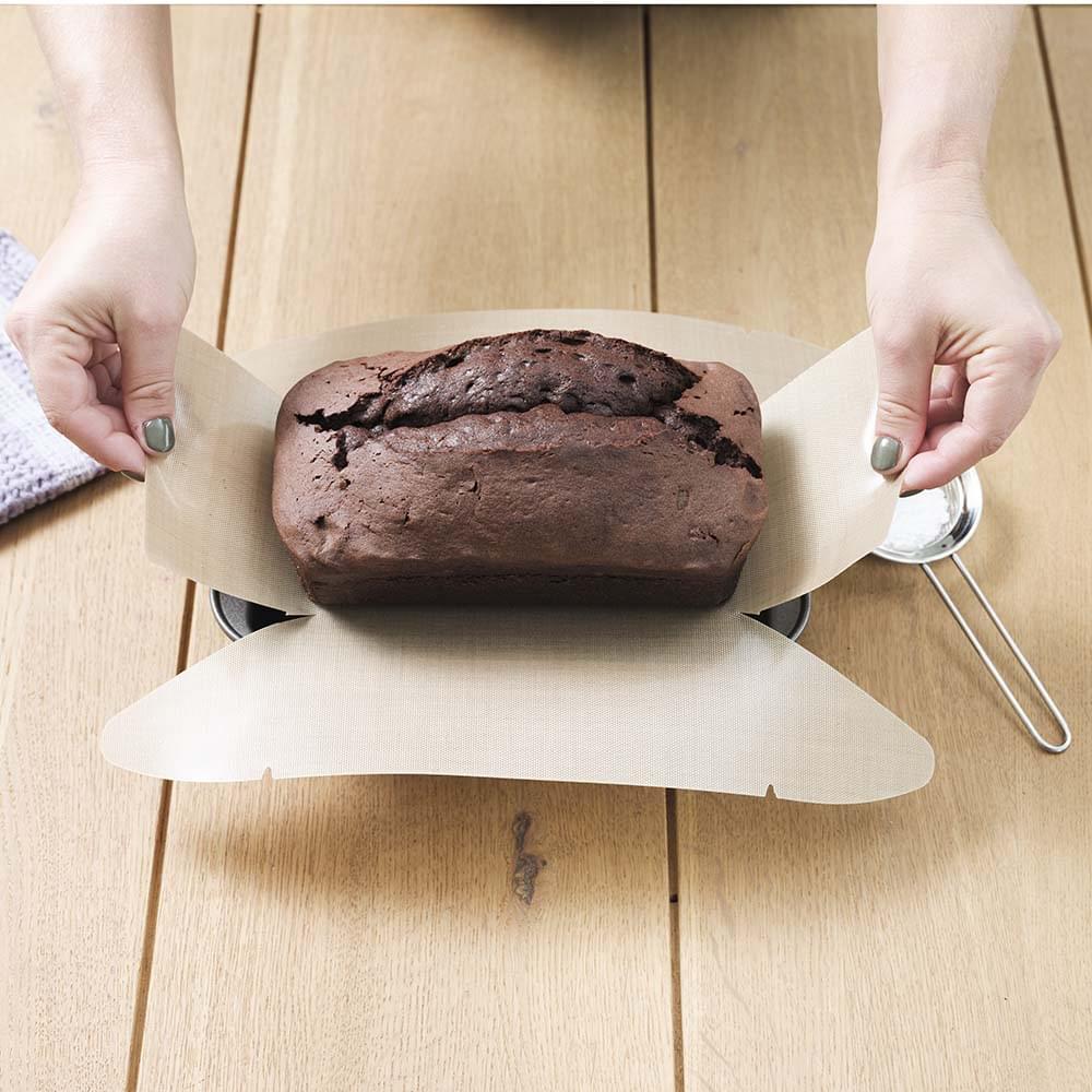 NoStik Silicone Fibreglass Loaf Tin Liner