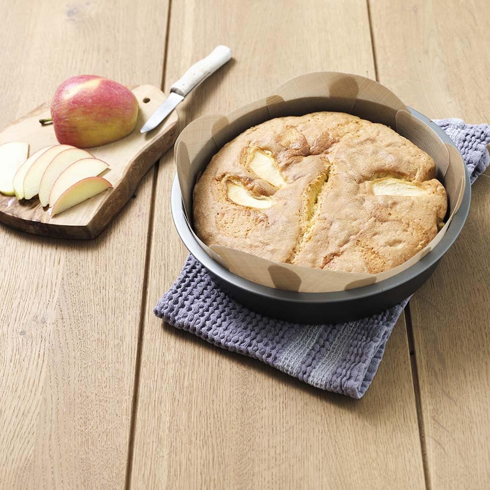 NoStik Silicone Fibreglass Cake Tin Liner Round