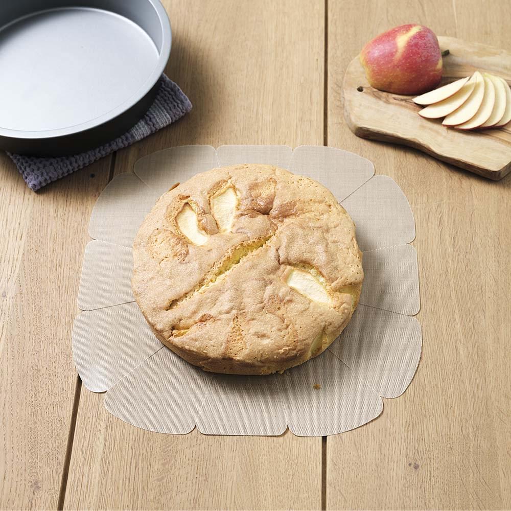 NoStik Silicone Fibreglass Cake Tin Liner Round